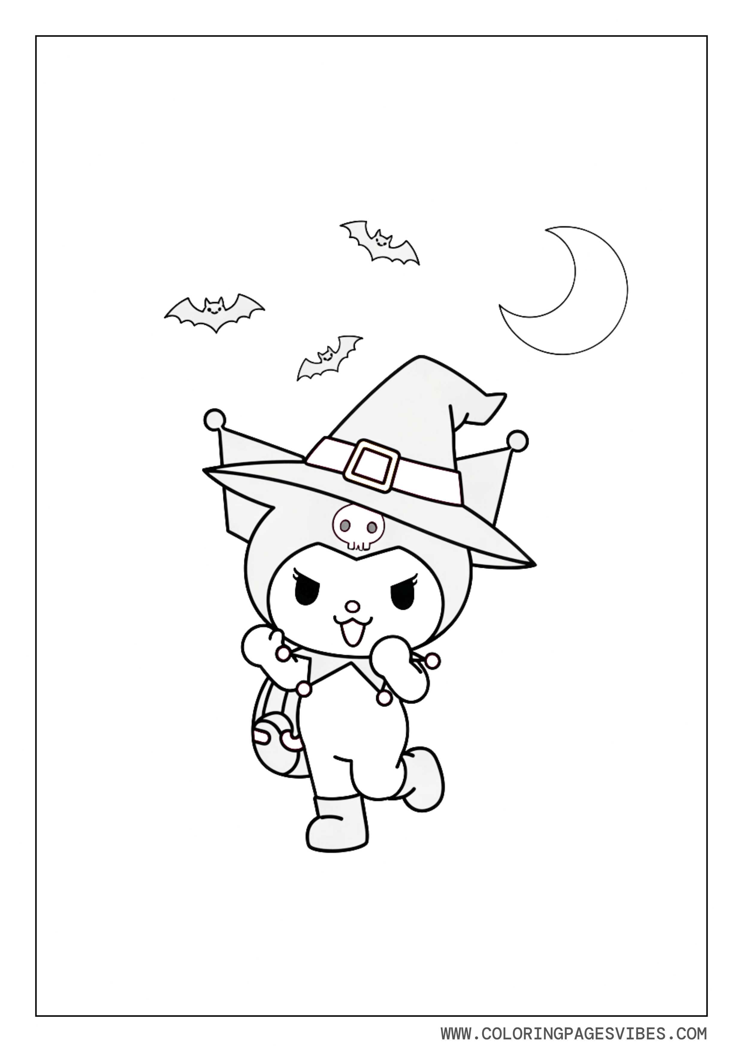 Kuromi Halloween Costume