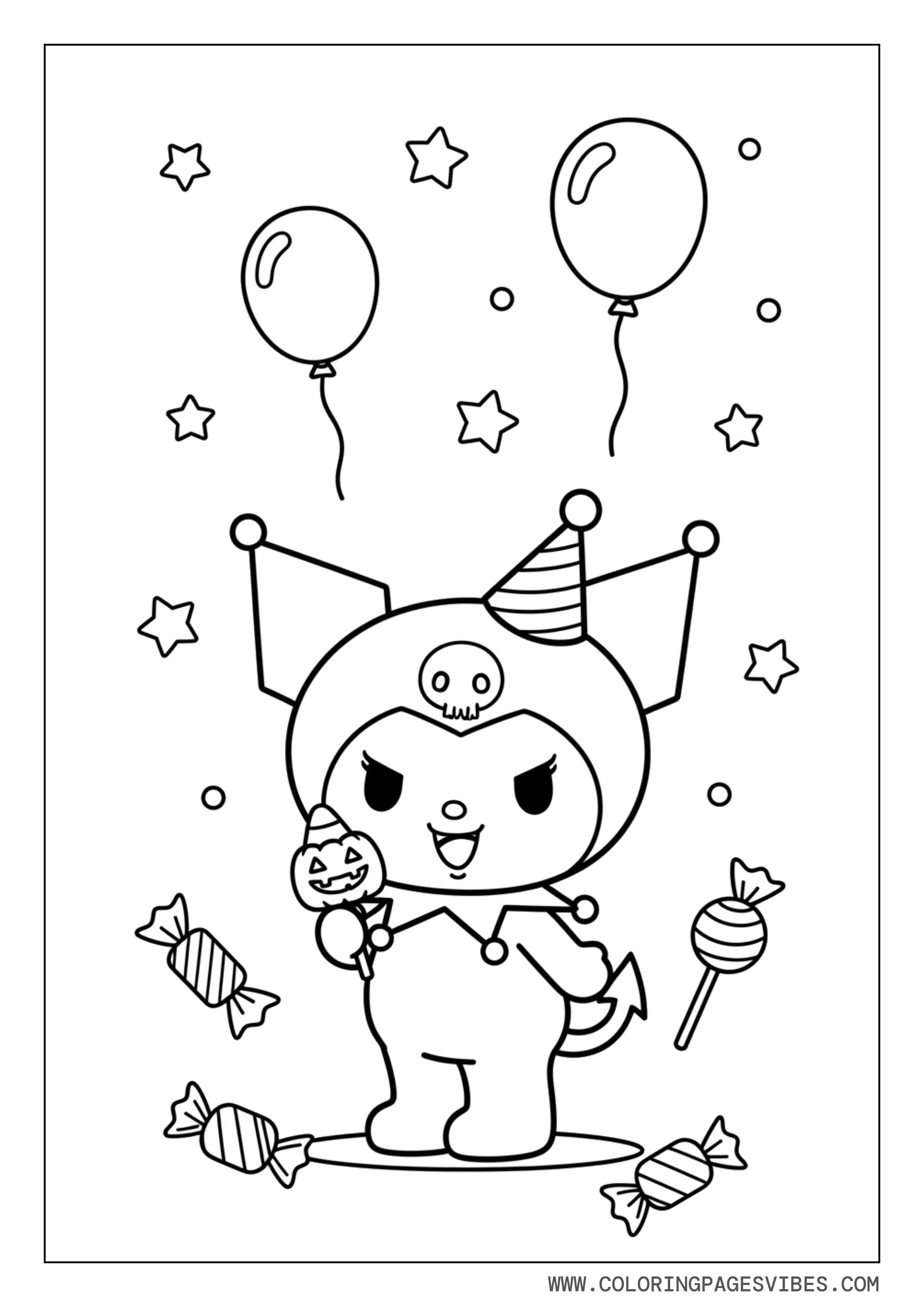 Kuromi Halloween Party