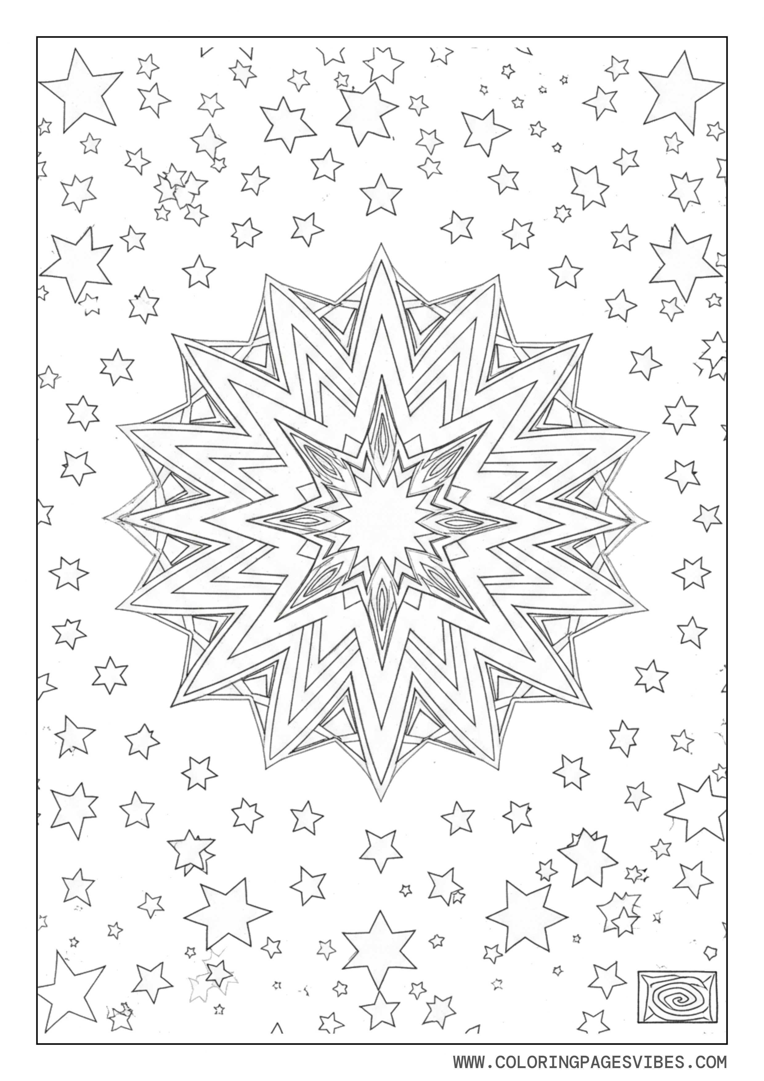 Kuromi Star Mandala Scene