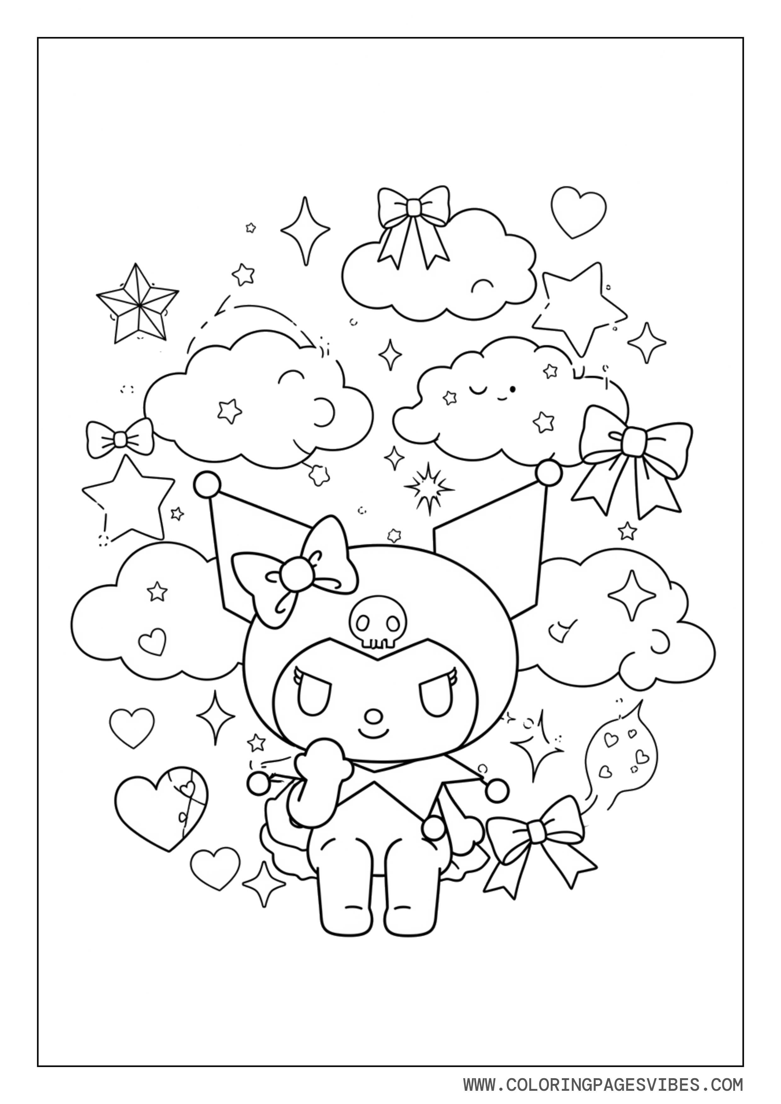 Kuromi Ultimate Aesthetic Scene