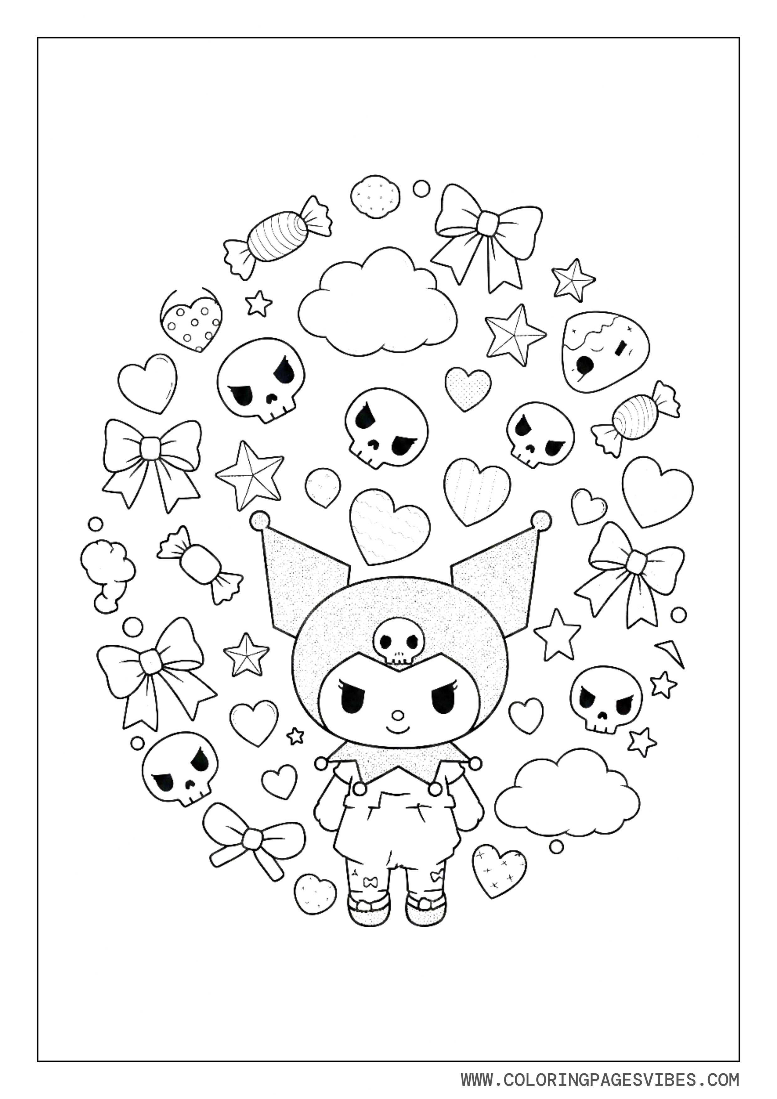 Kuromi Ultimate Mixed Elements Page