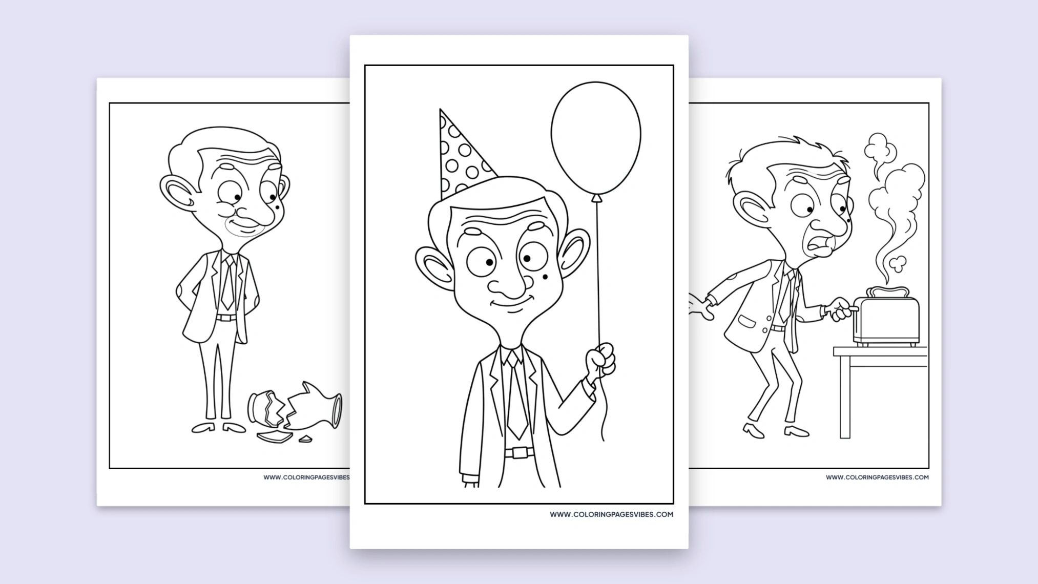 57+ Free Mr. Bean Coloring Pages (Printable PDF)