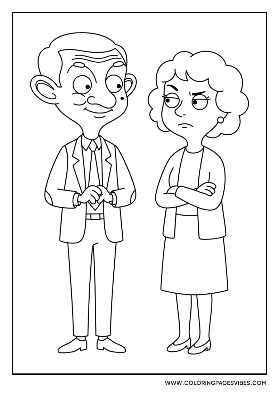 Mr. Bean and Irma Gobb