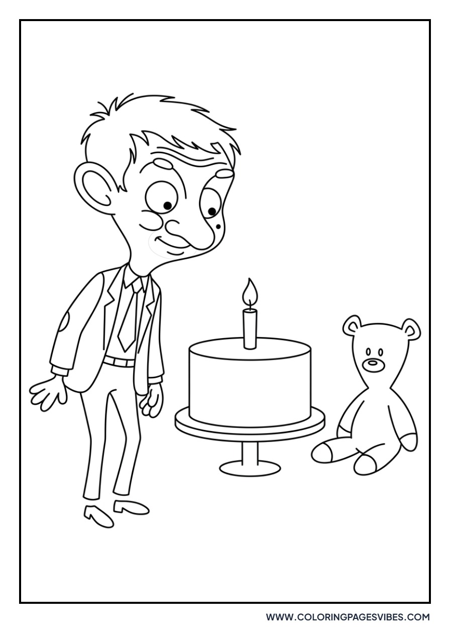 Mr. Bean and the Birthday Cake
