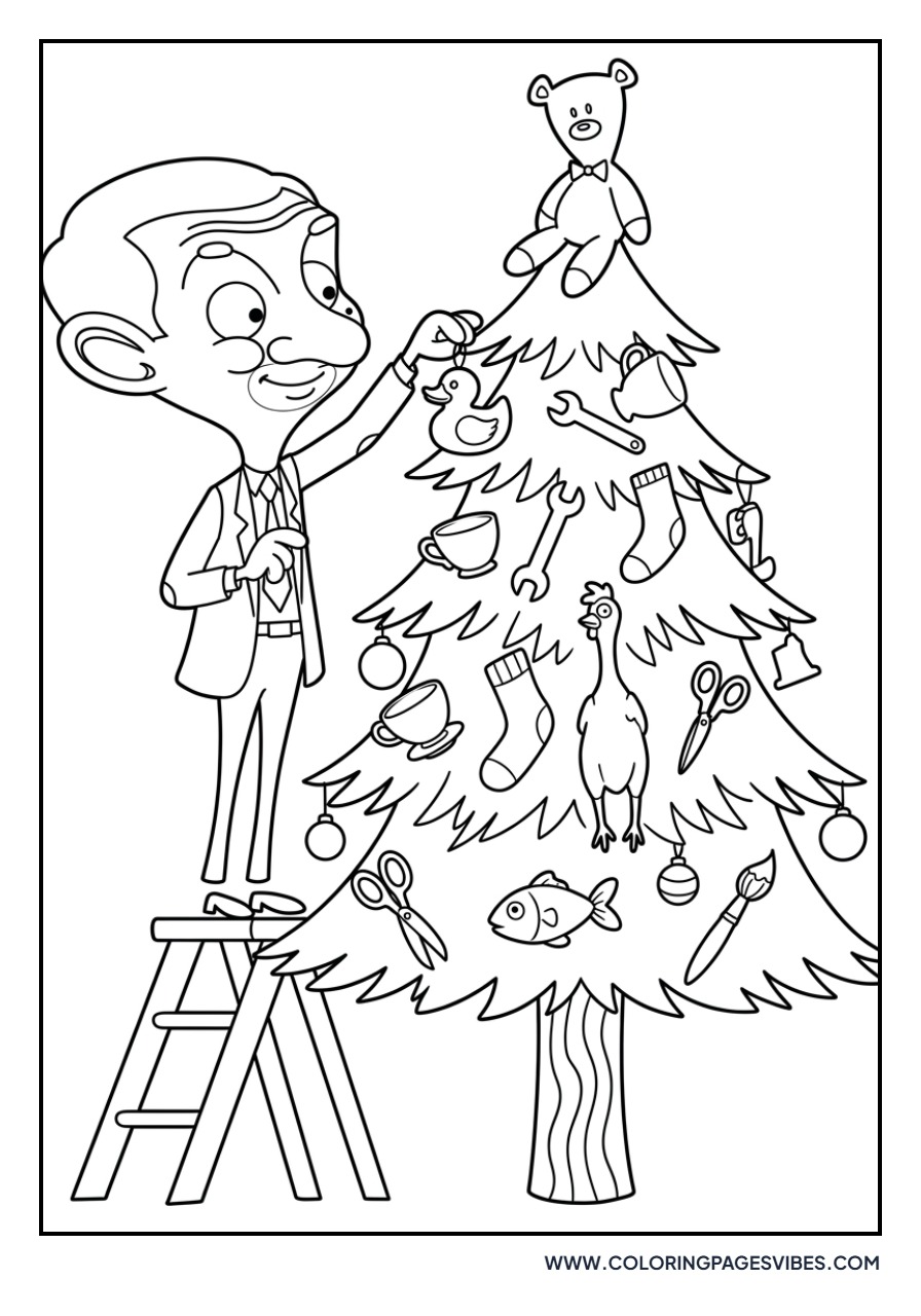 Mr. Bean and the Christmas Tree