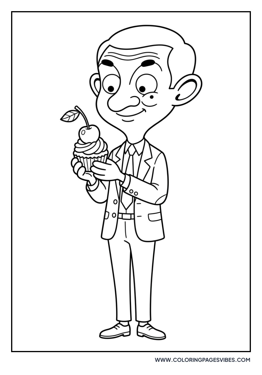 Mr. Bean and the Cupcake