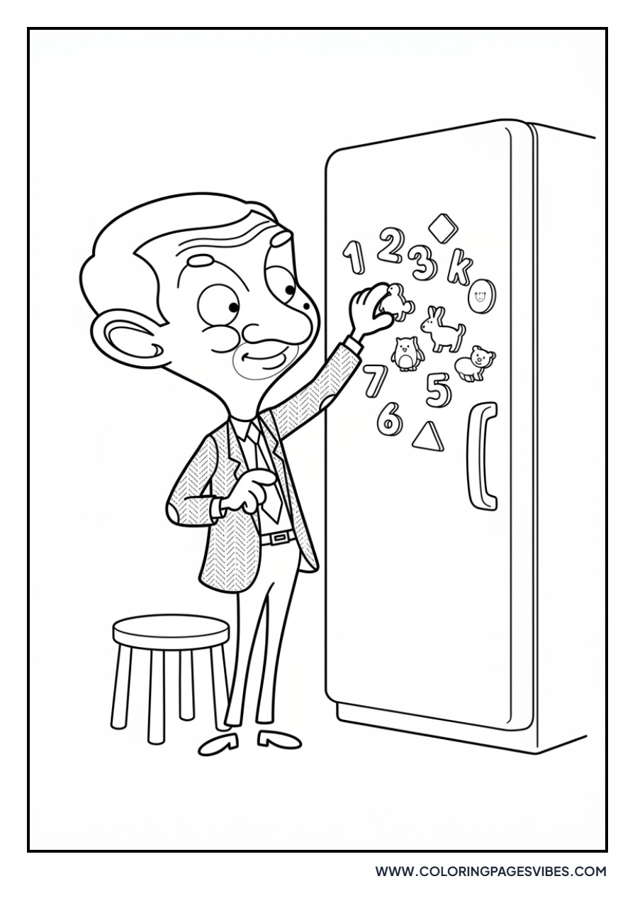Mr. Bean and the Magnets