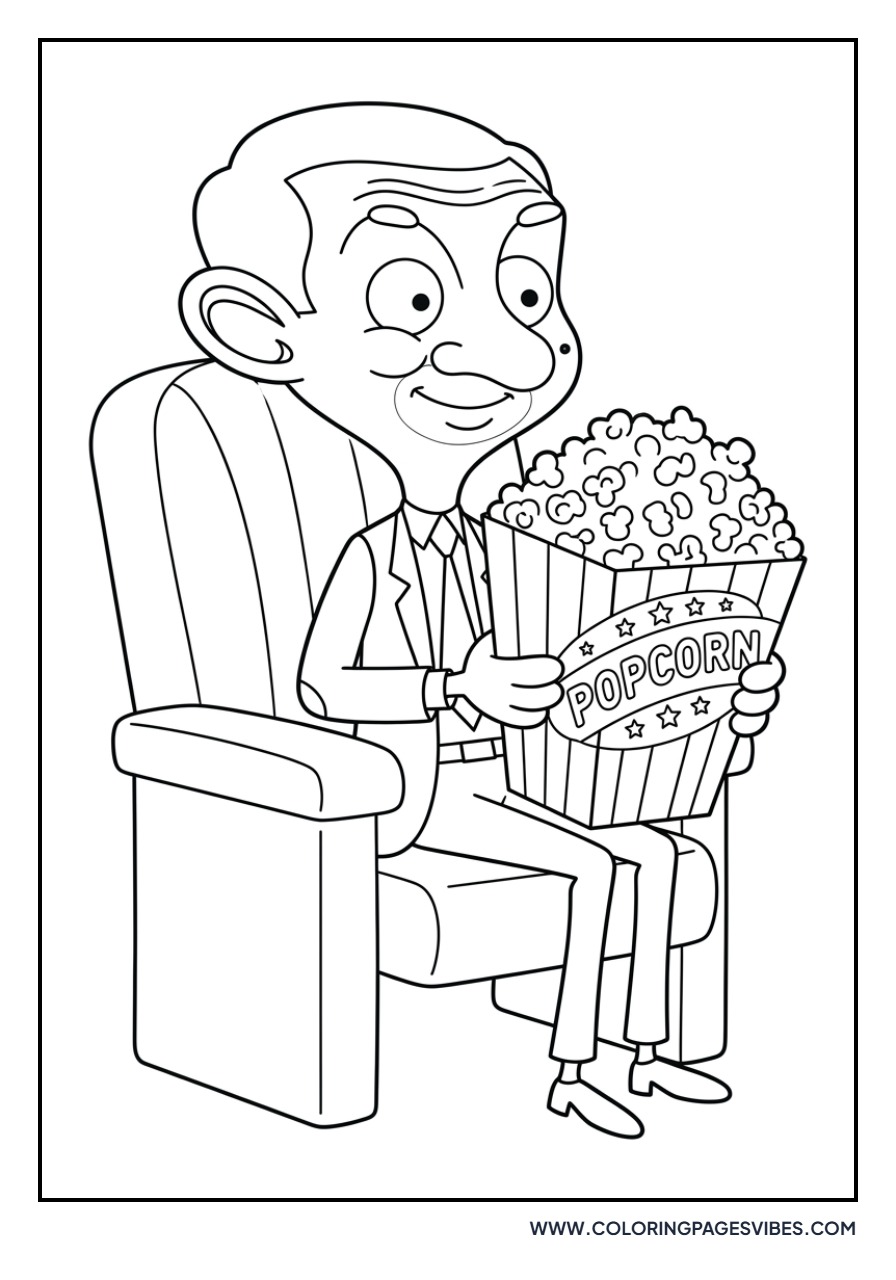 Mr. Bean at the Cinema
