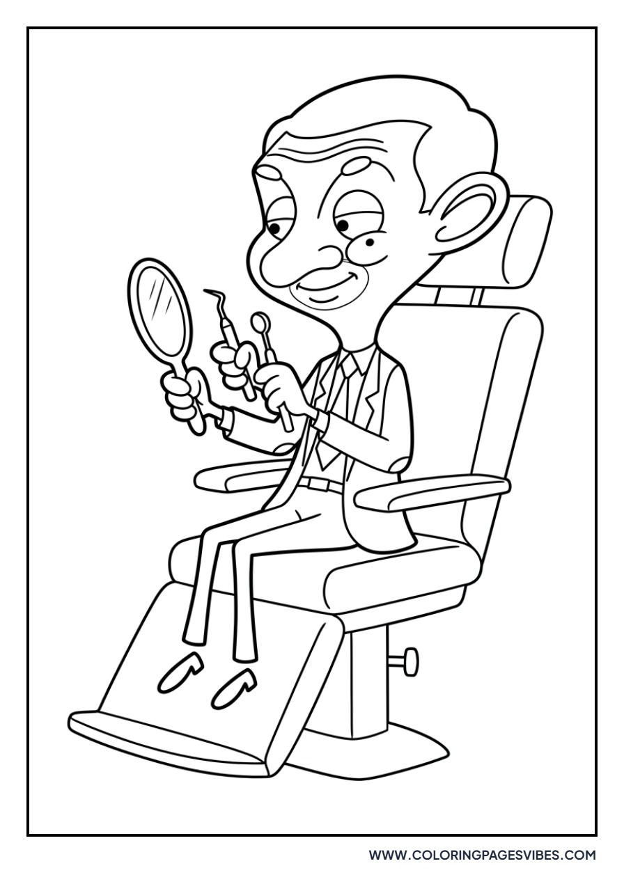 Mr. Bean at the Dentist