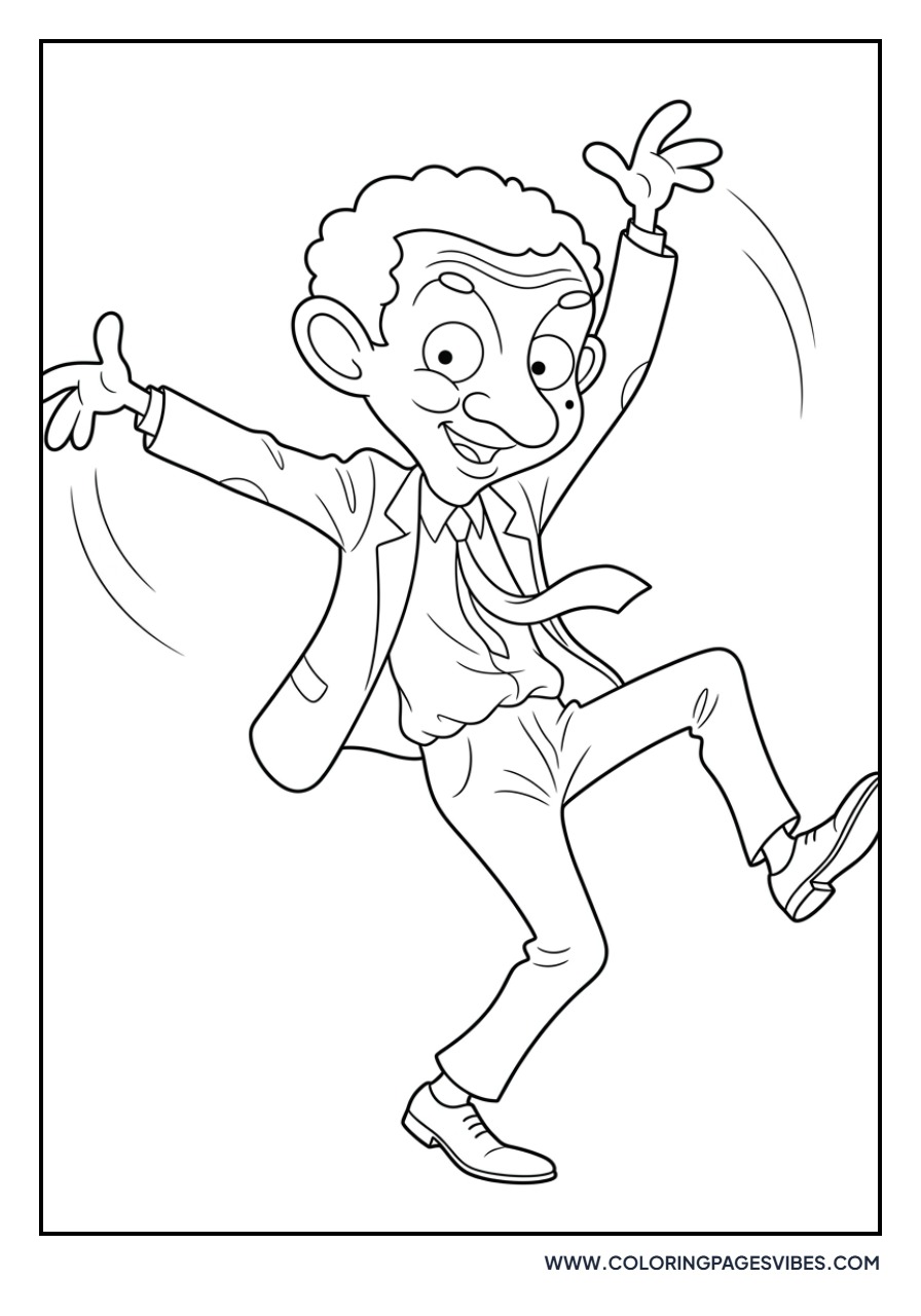 Mr. Bean Dancing