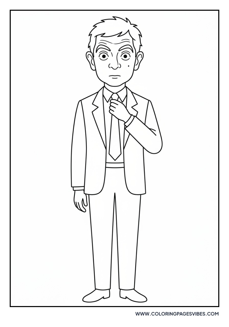 Mr. Bean in a Suit