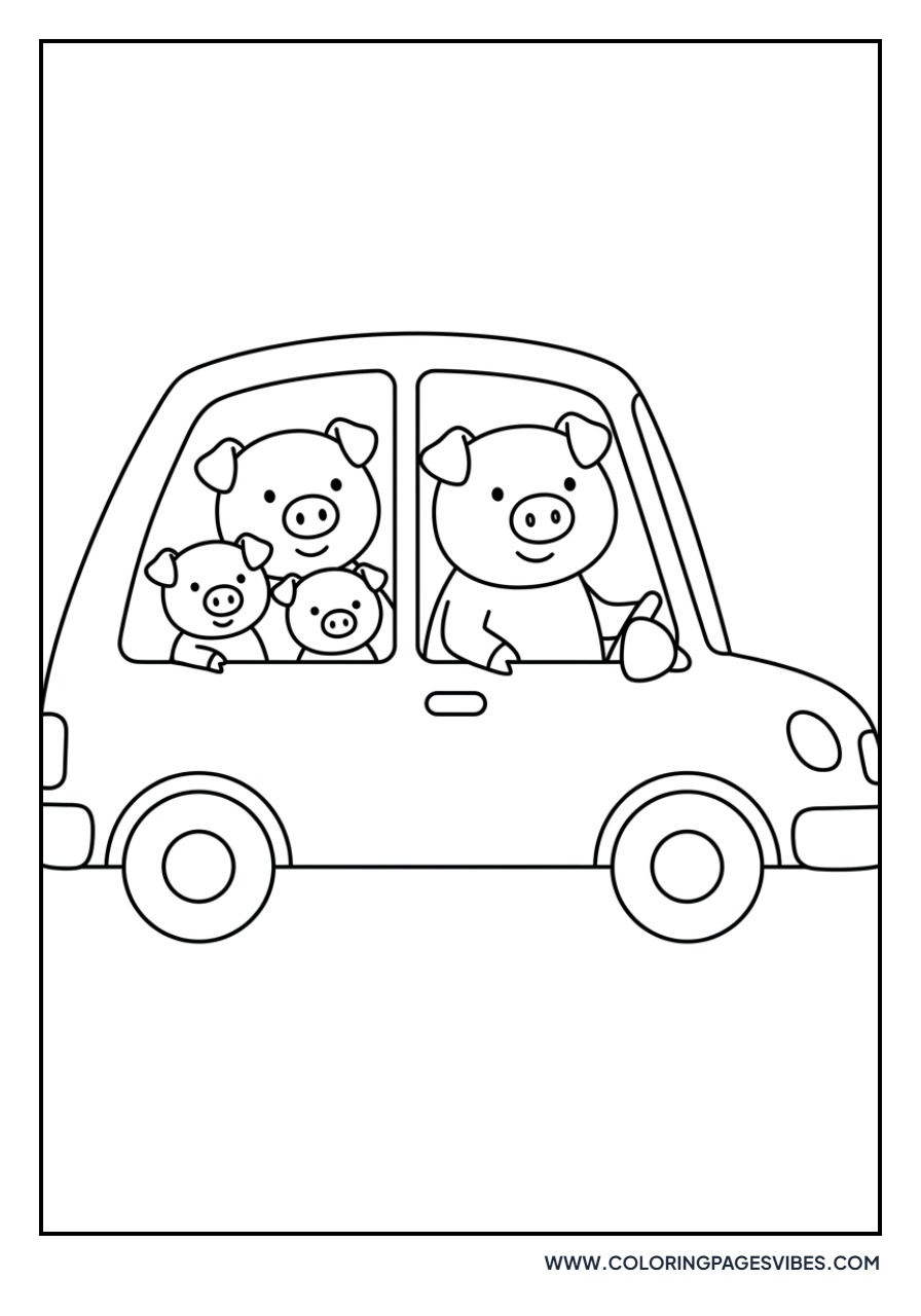 Daddy Pig's New Car