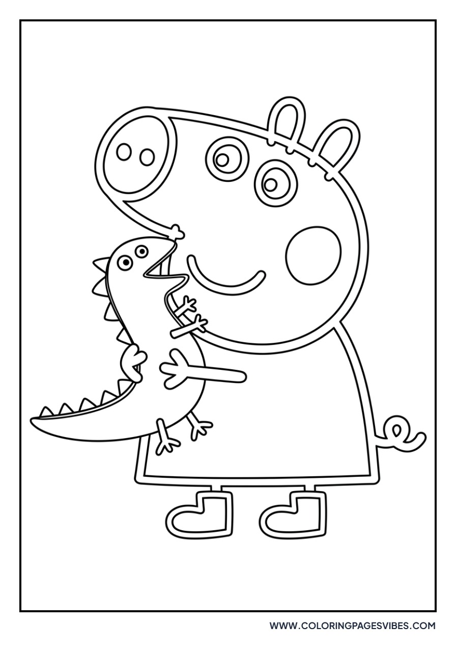 George Pig and His Dinosaur