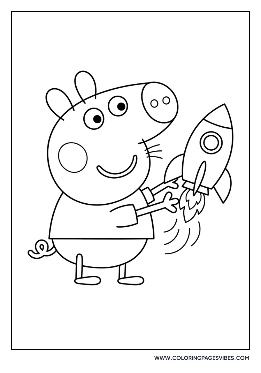 George Pig and the Rocket