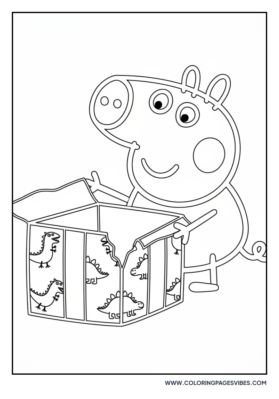 George Pig's Birthday Gift
