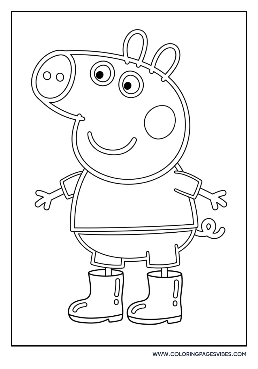 George Pig's New Shoes