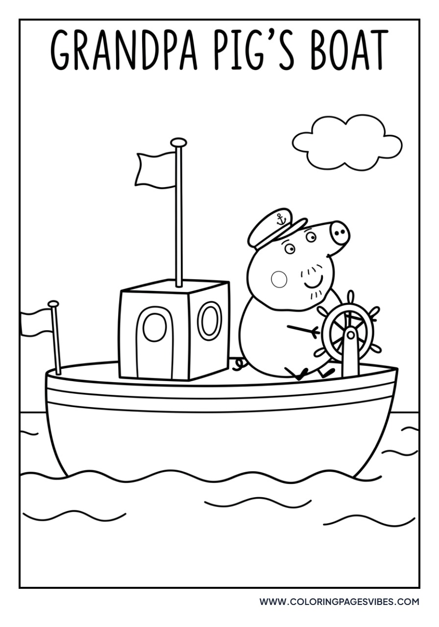 Grandpa Pig's Boat