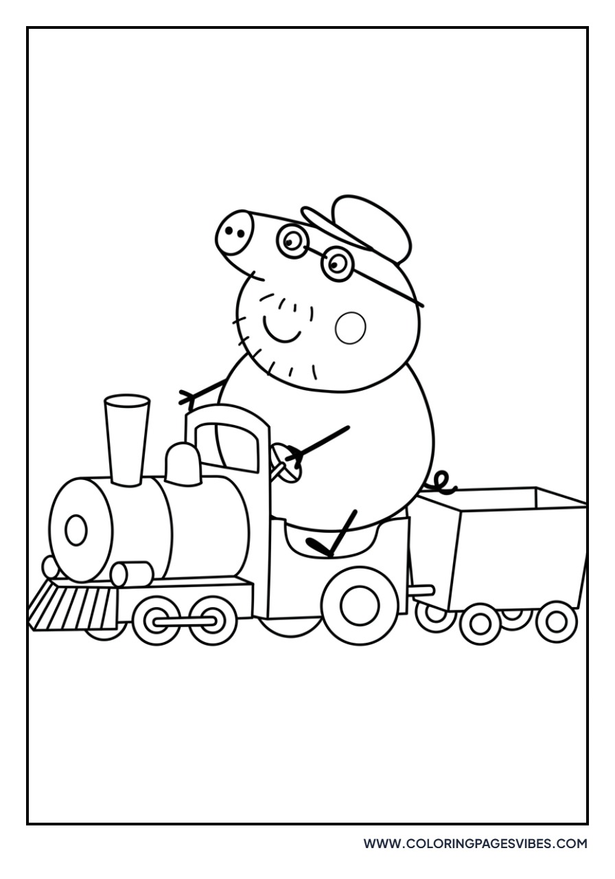 Grandpa Pig's Train