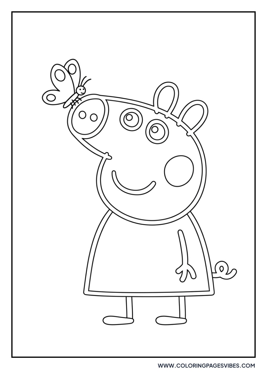 Peppa Pig and the Butterfly