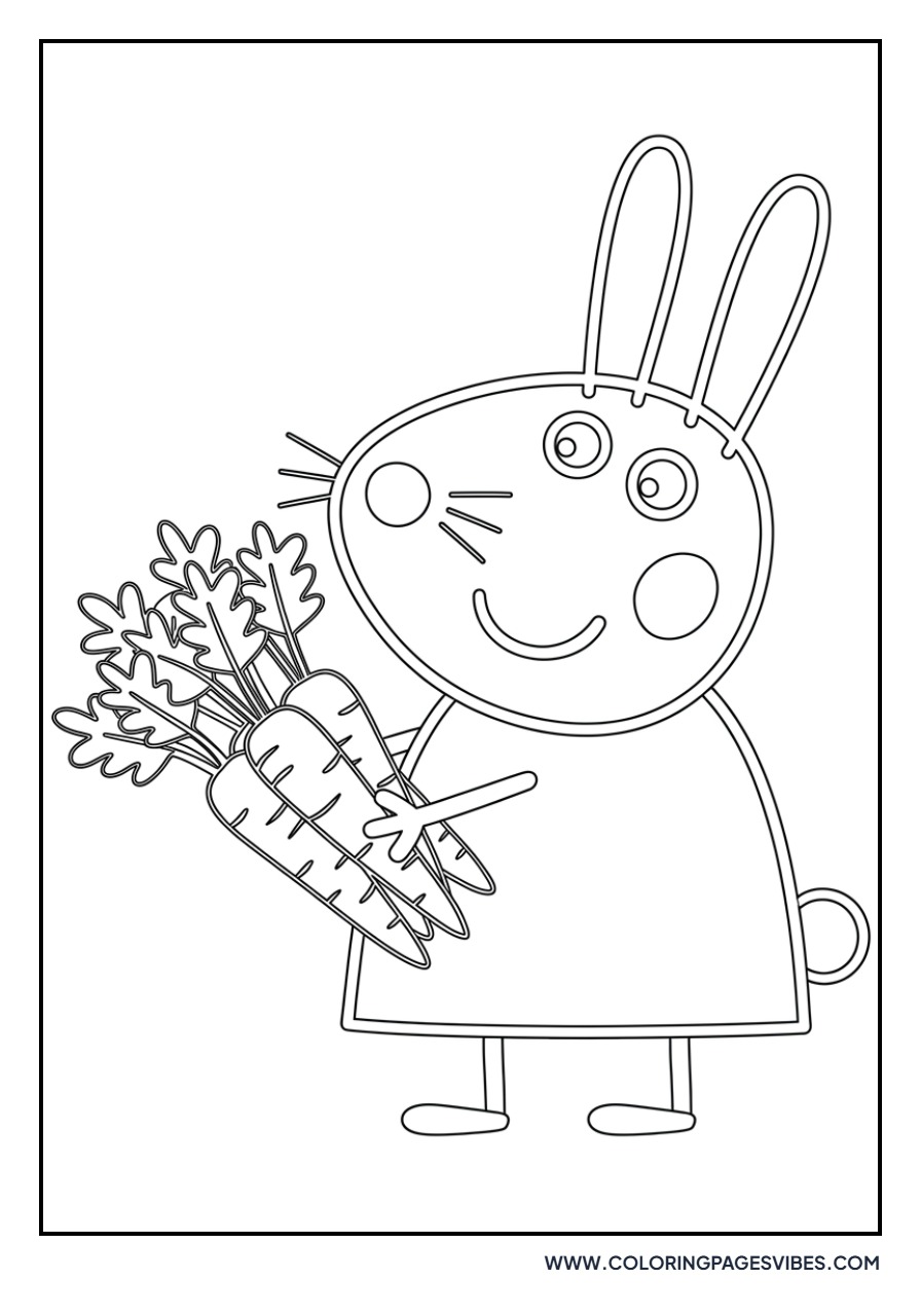 Rebecca Rabbit and Carrots