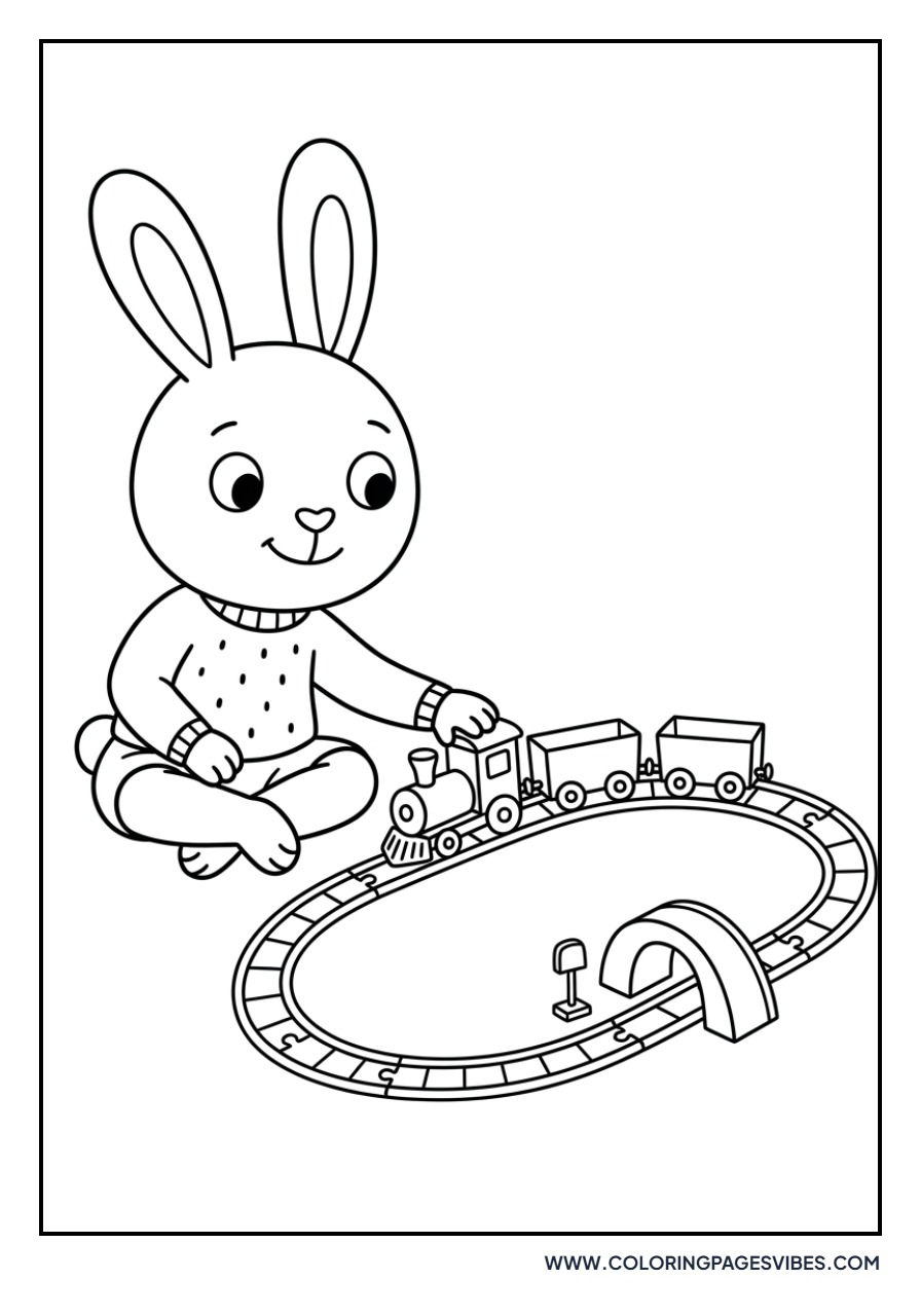 Richard Rabbit Playing