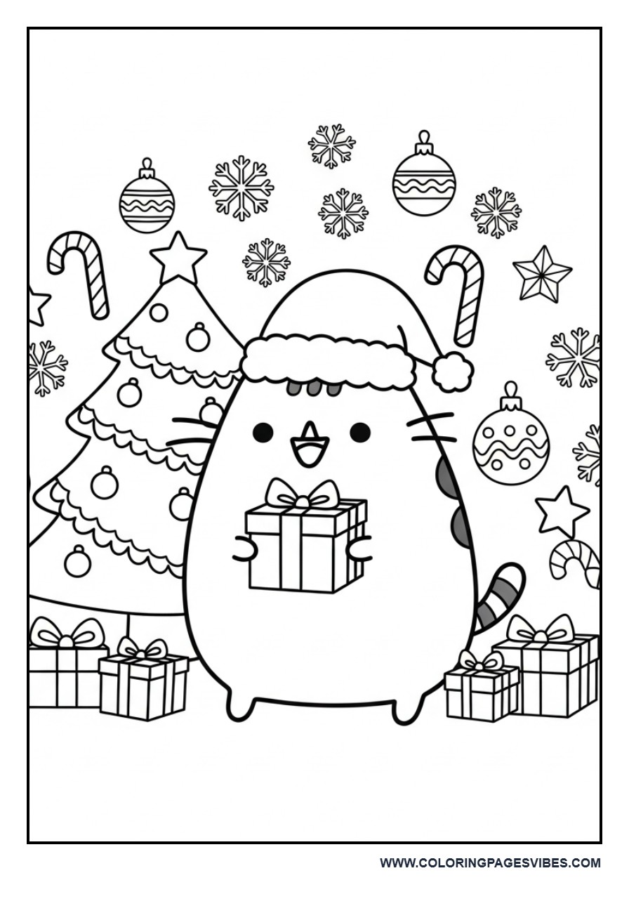 Christmas Pusheen