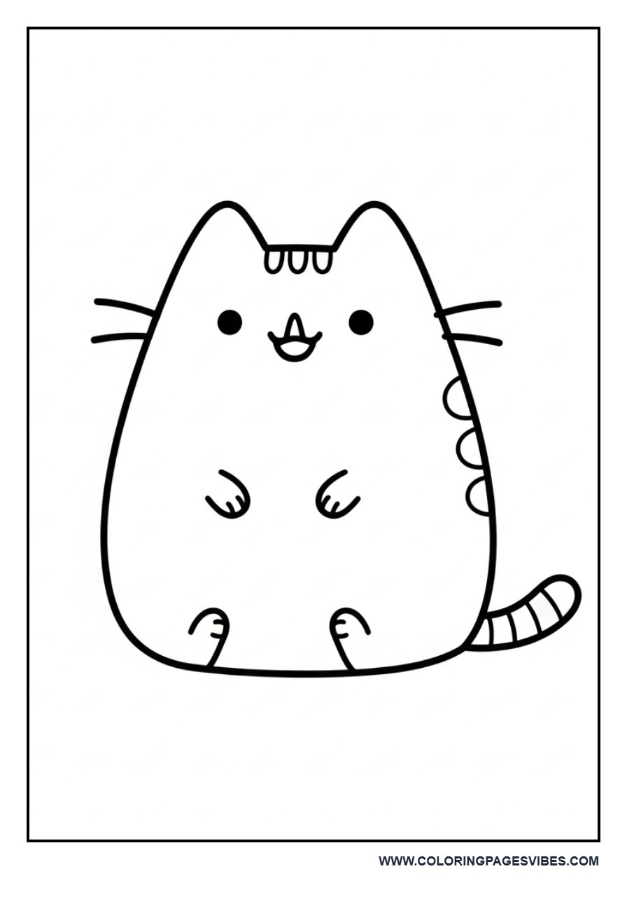 Classic Sitting Pusheen