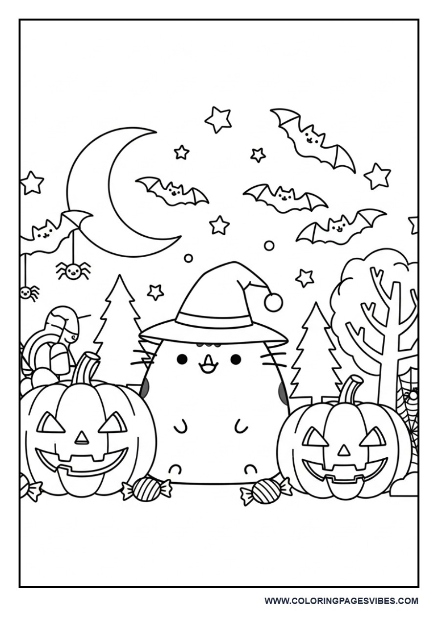 Halloween Pusheen