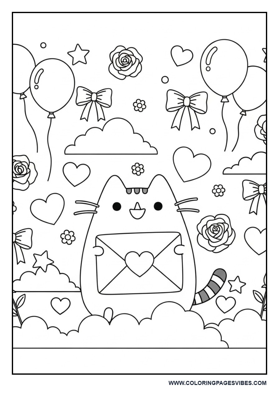 Love Letter Pusheen