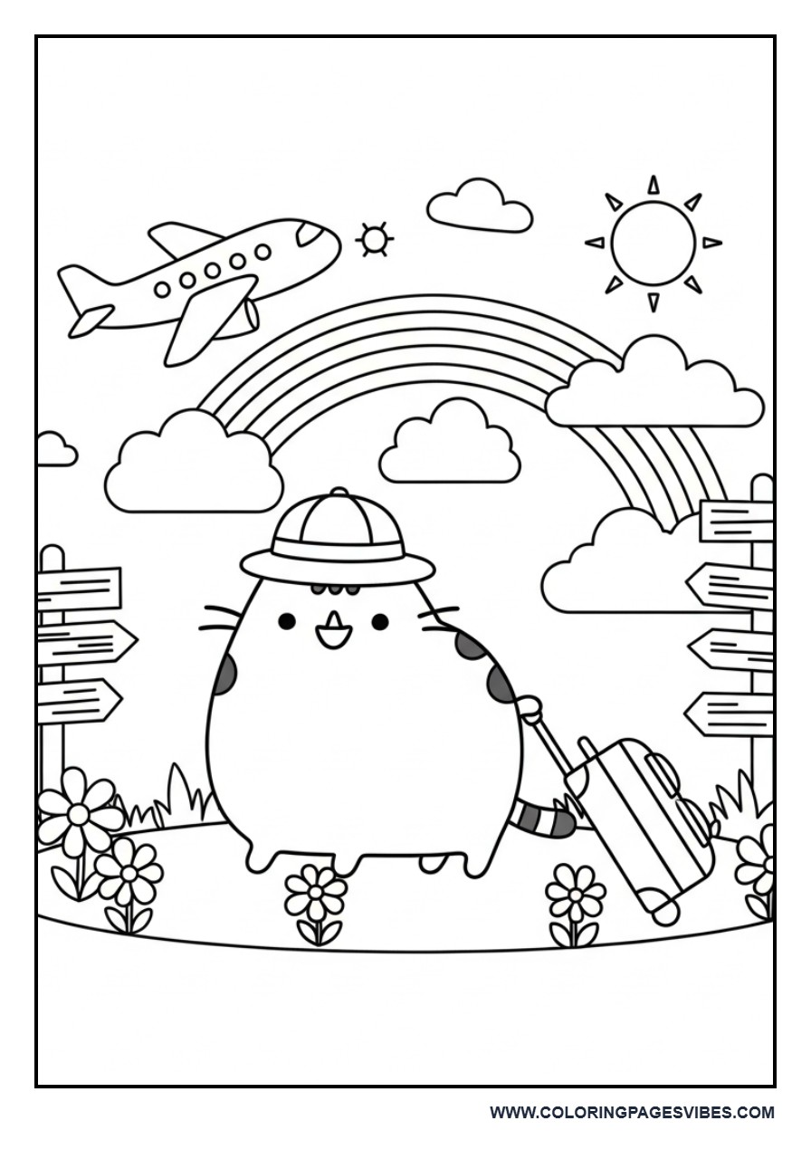 Travel Adventure Pusheen