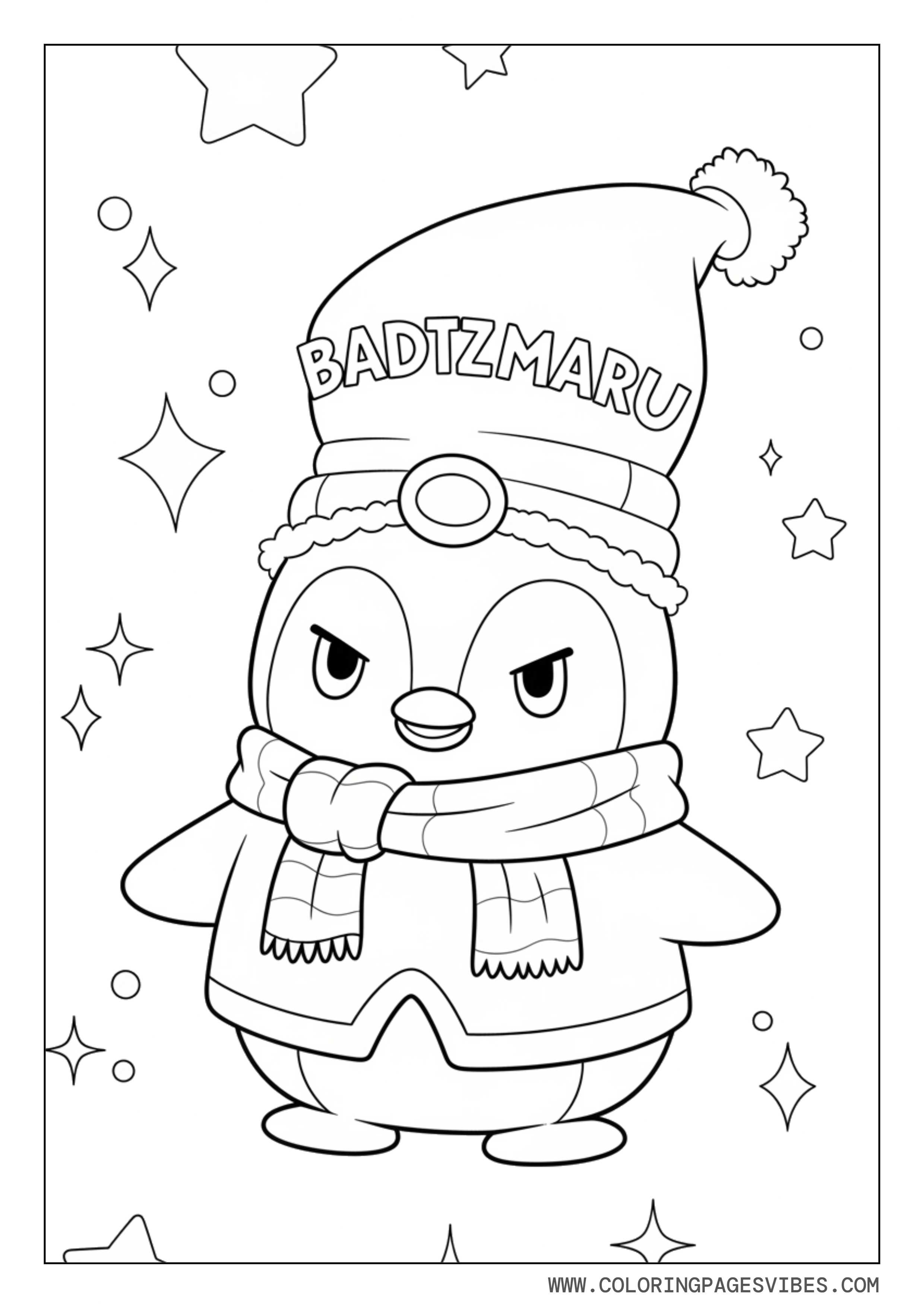 Badtz-Maru With Stars