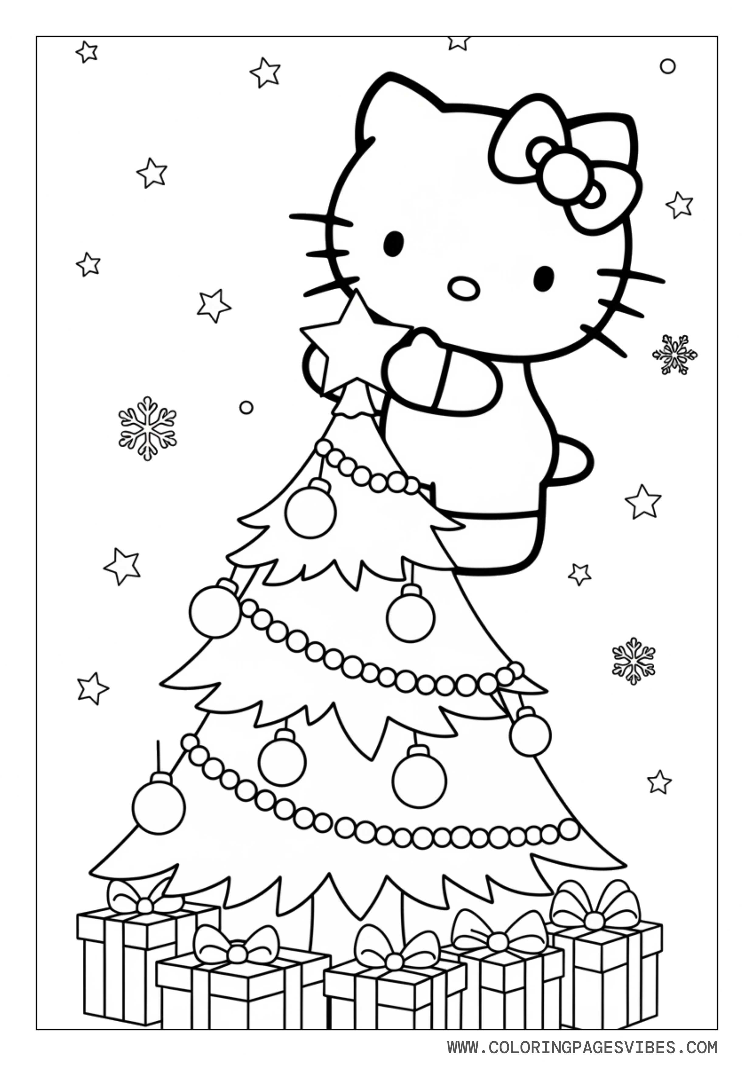 Hello Kitty Christmas Tree