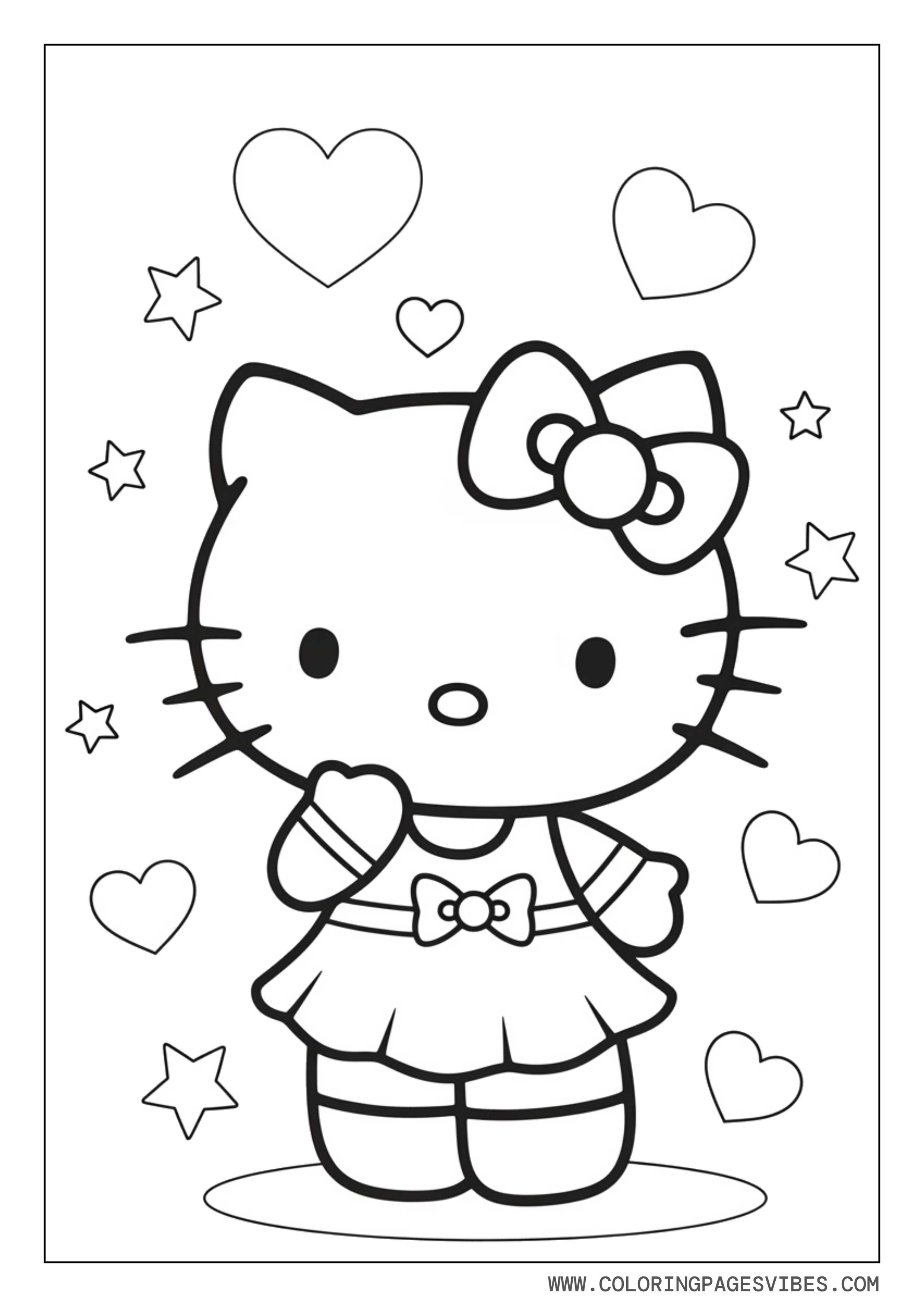 Hello Kitty Cute Outfit