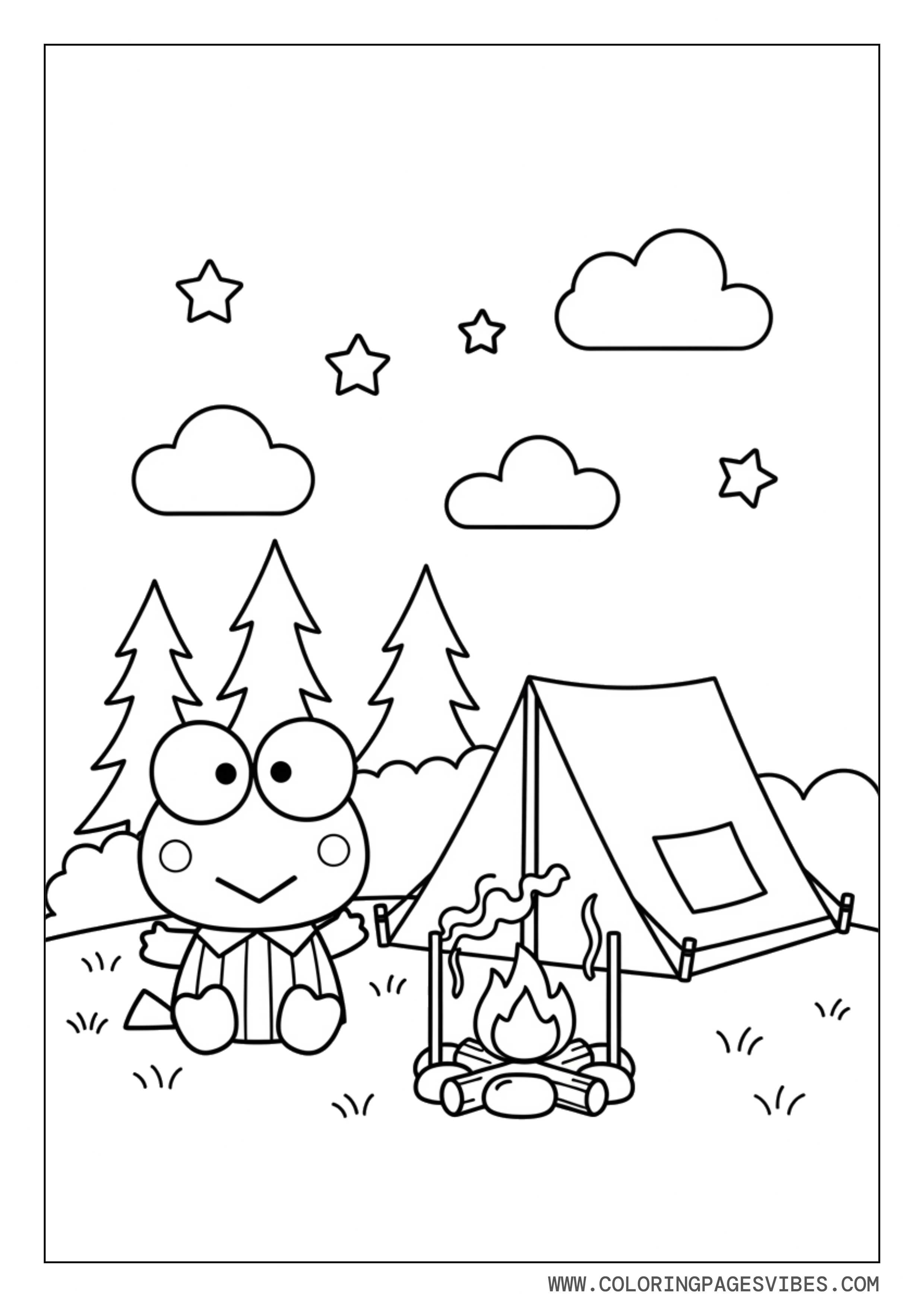 Keroppi Camping Adventure