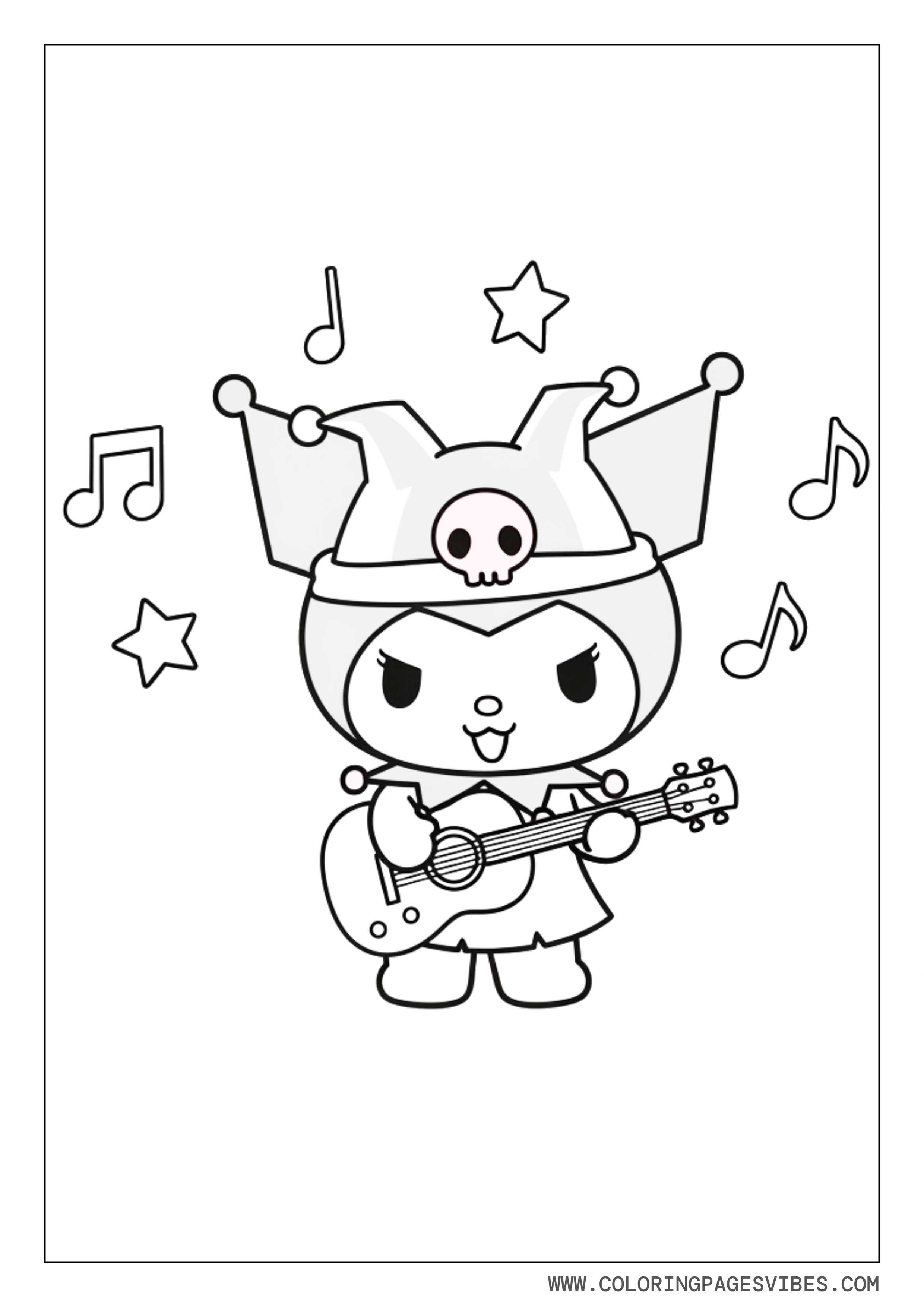 Kuromi Rock Star Scene