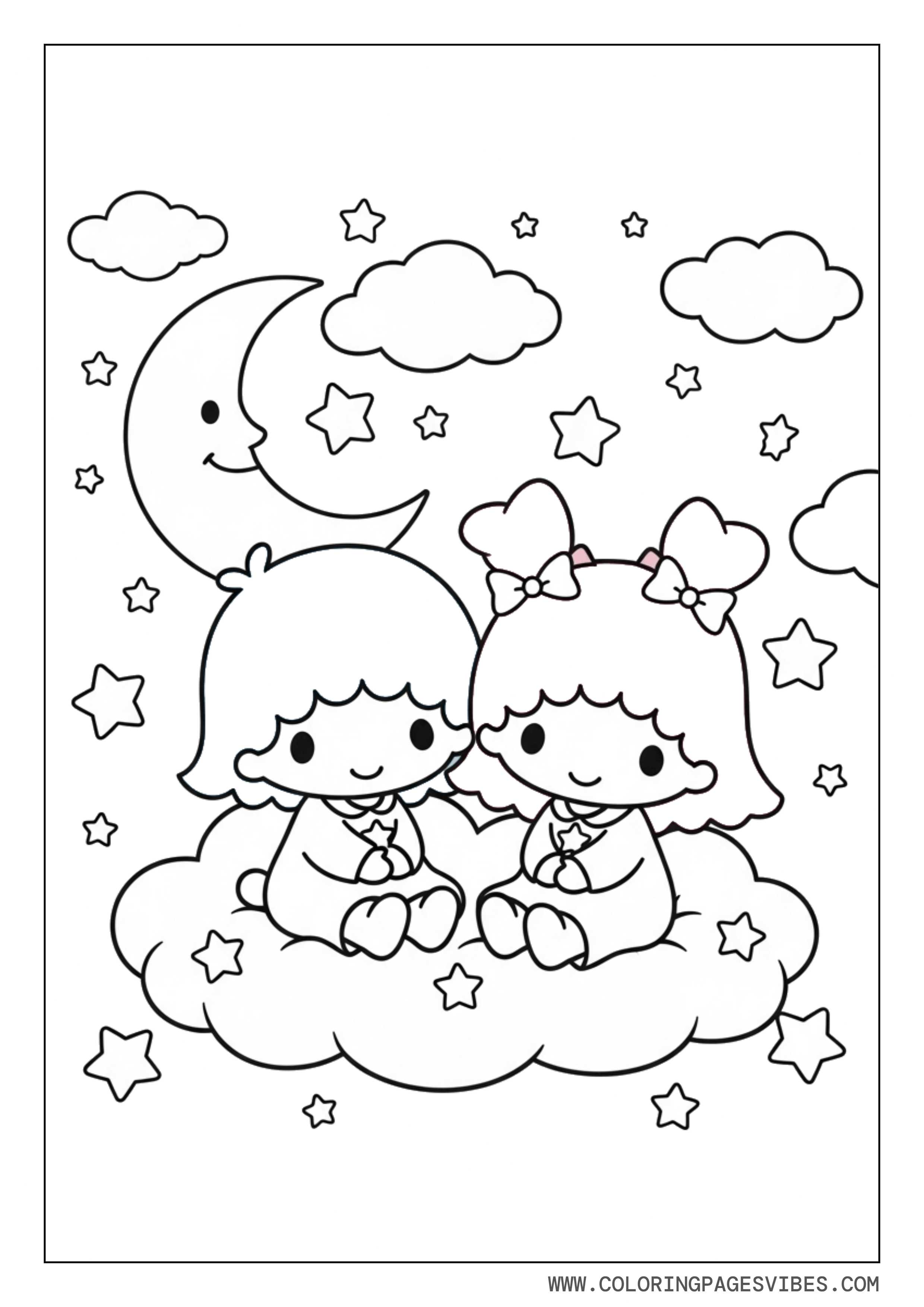 Little Twin Stars In The Sky