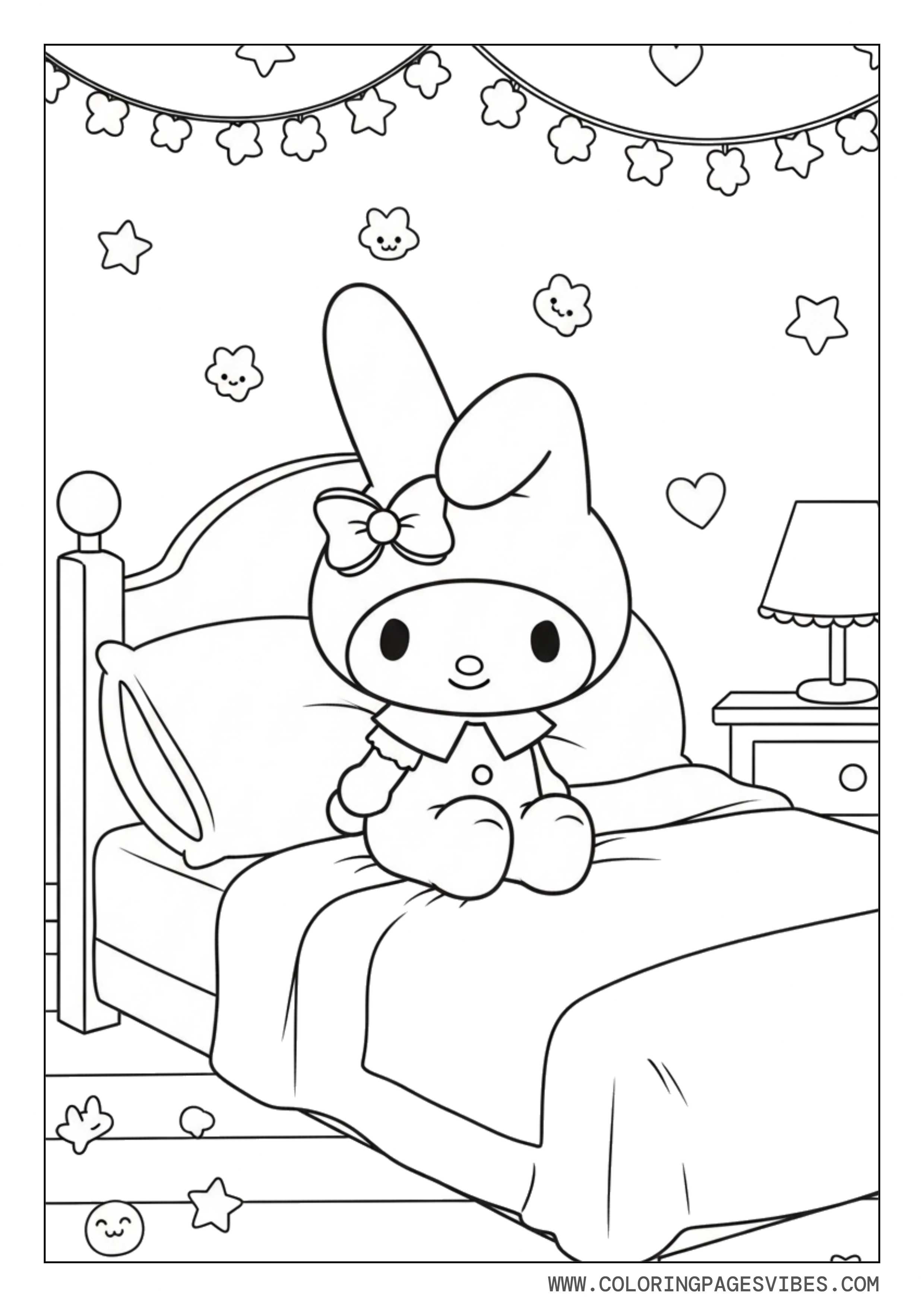 My Melody Cozy Bedroom