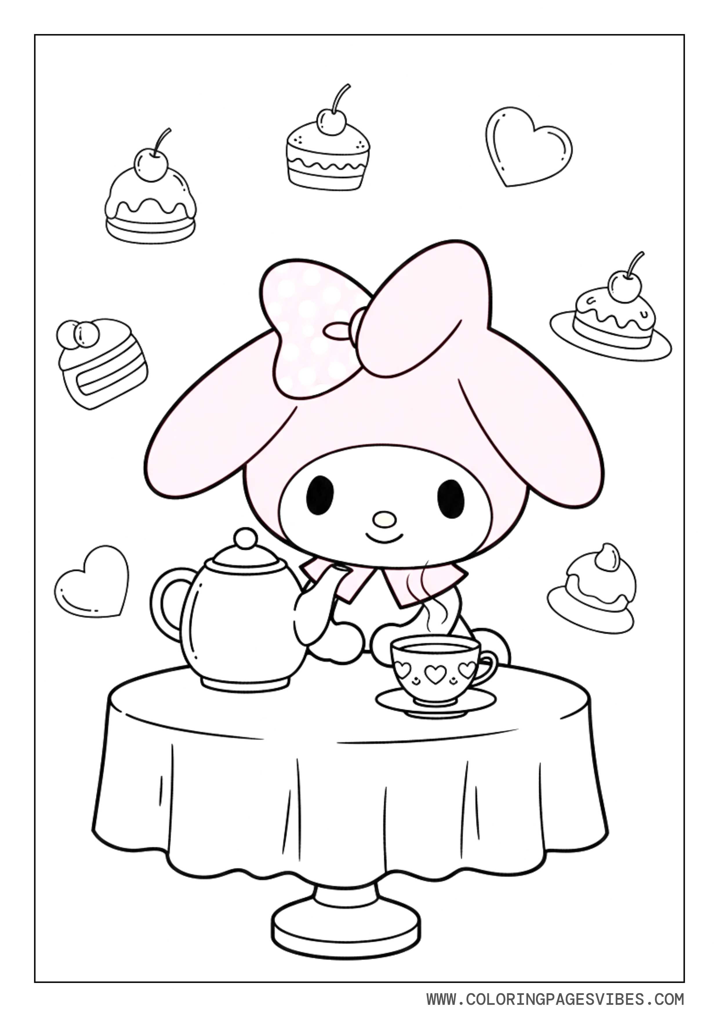 My Melody Tea Time