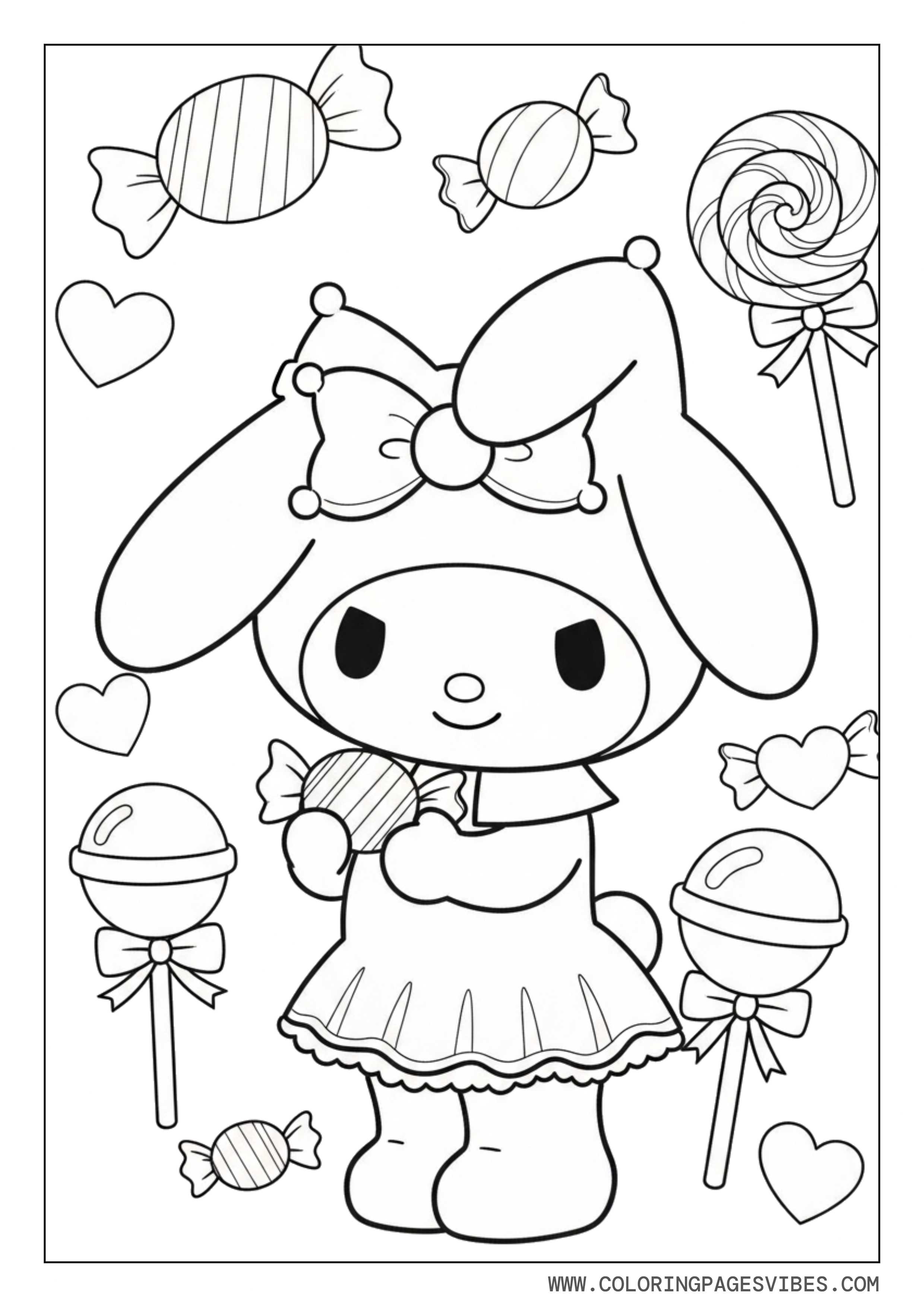 My Melody With Candy