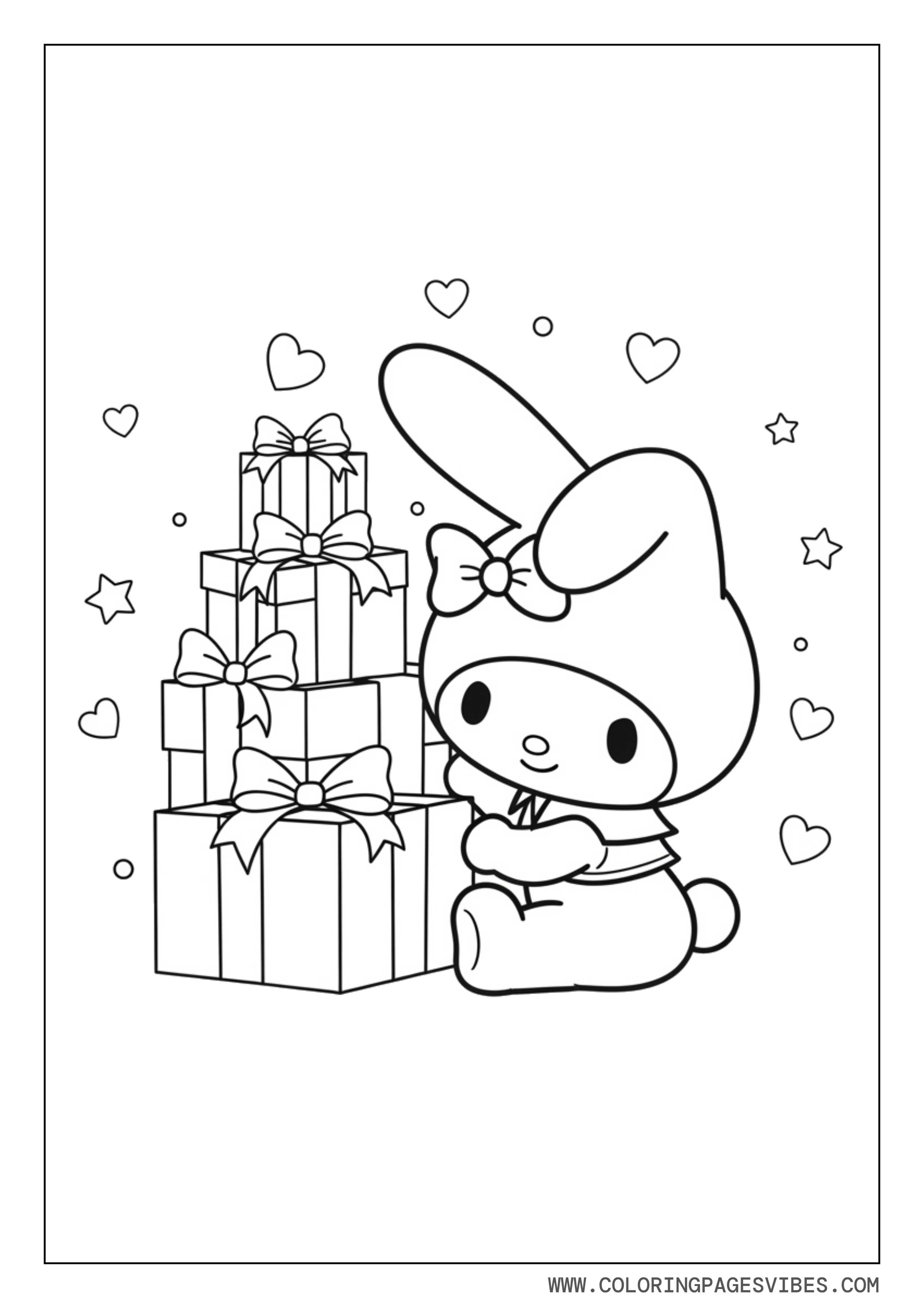 My Melody With Gift Boxes