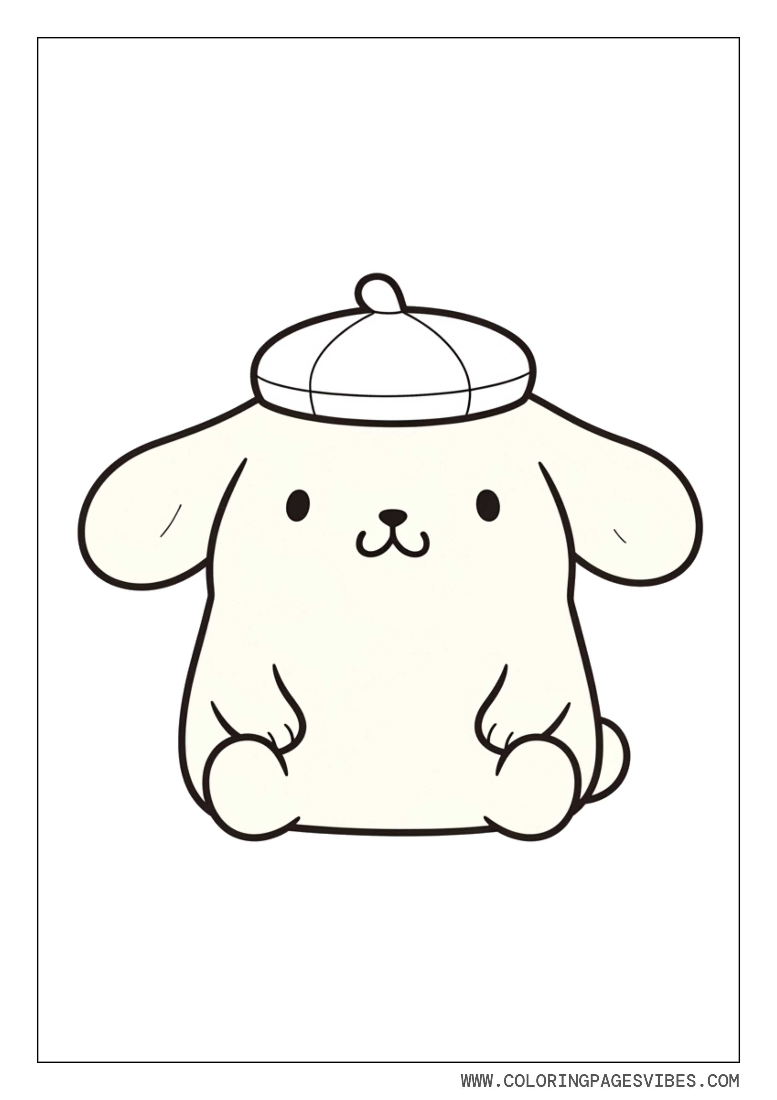Pompompurin Sitting