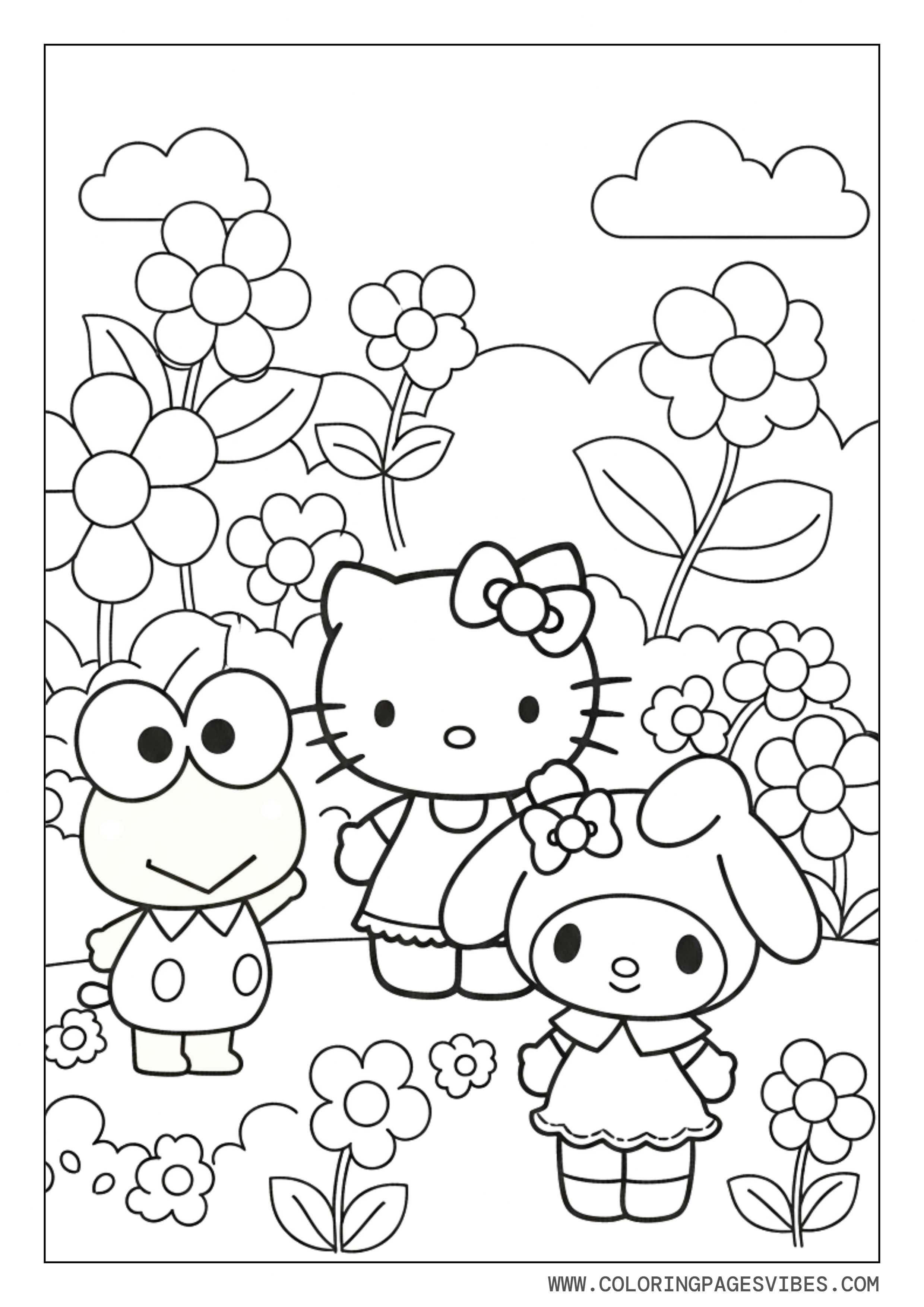 Sanrio Flower Garden Friends