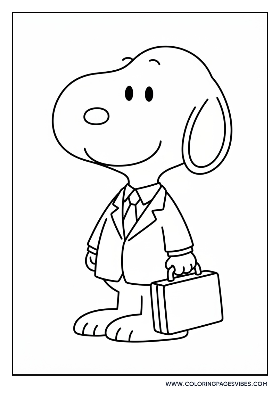 Attorney at Law Snoopy