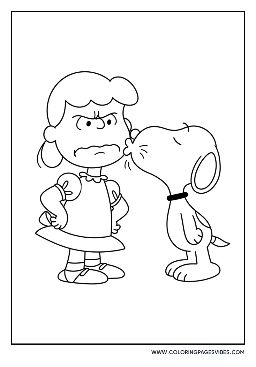 Snoopy and Lucy