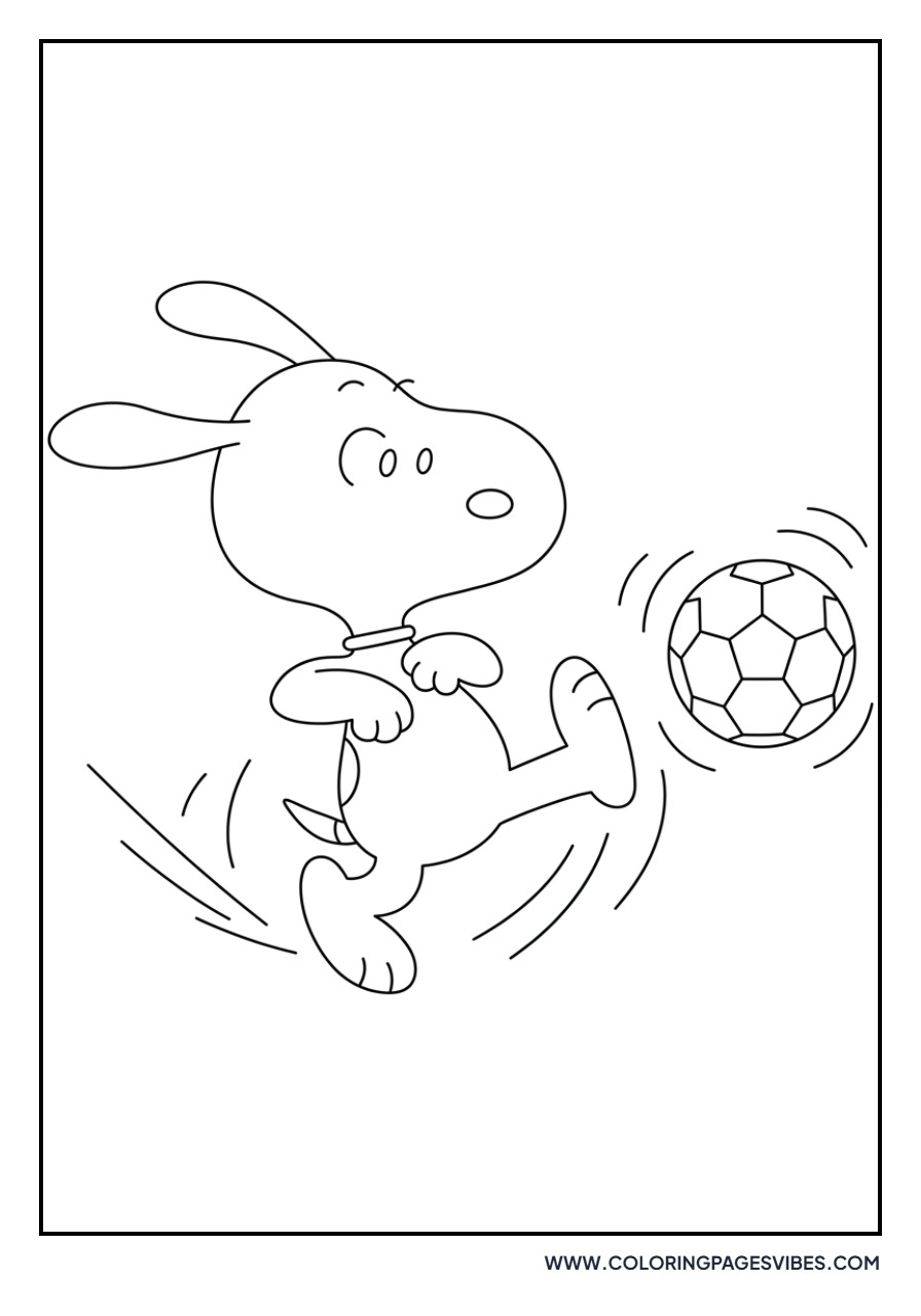 Soccer Snoopy