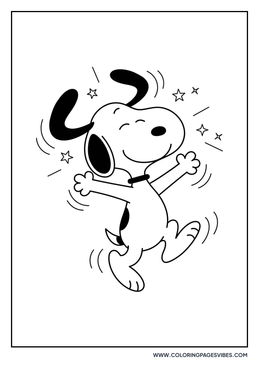 The Snoopy Happy Dance