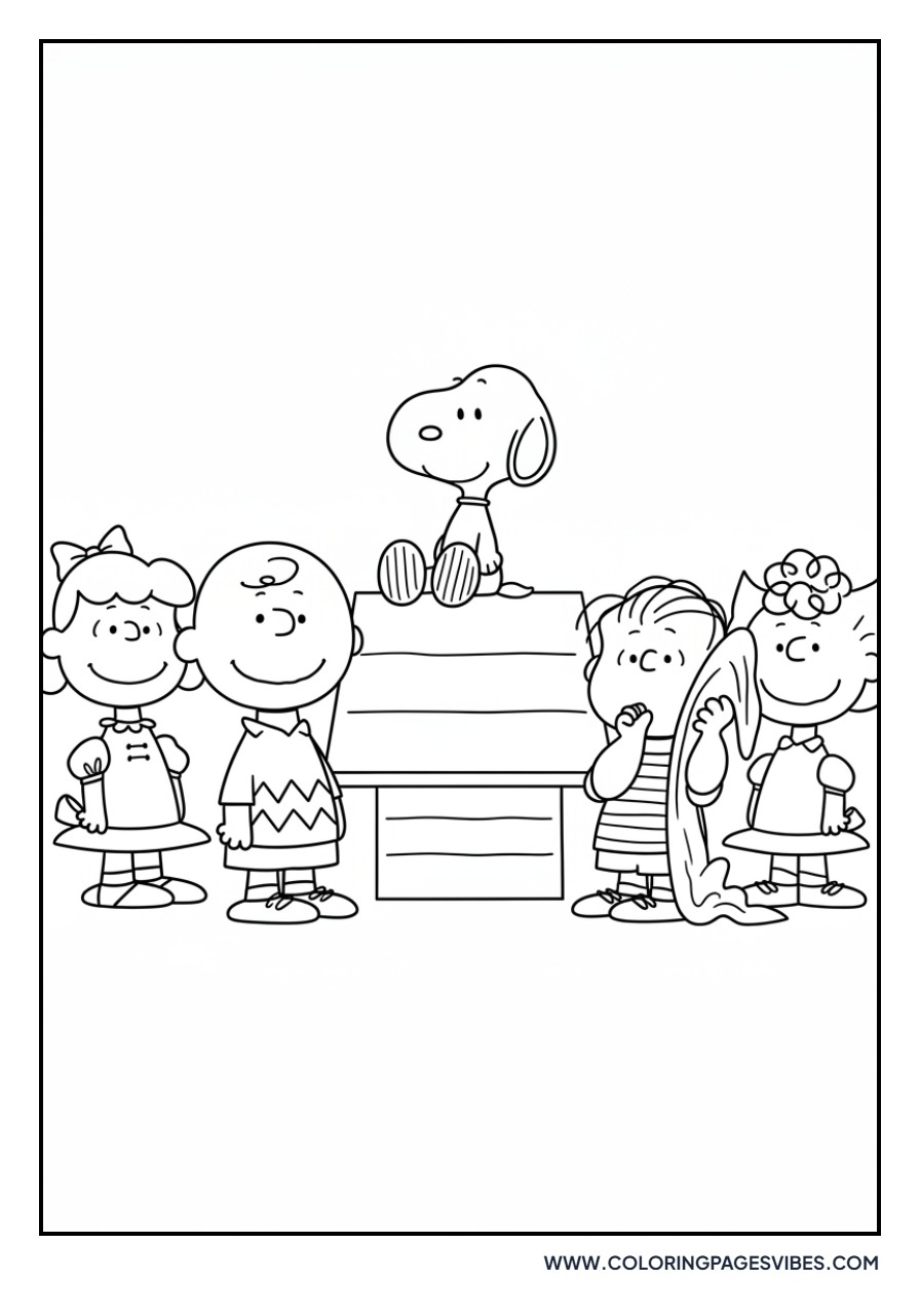 The Whole Peanuts Gang