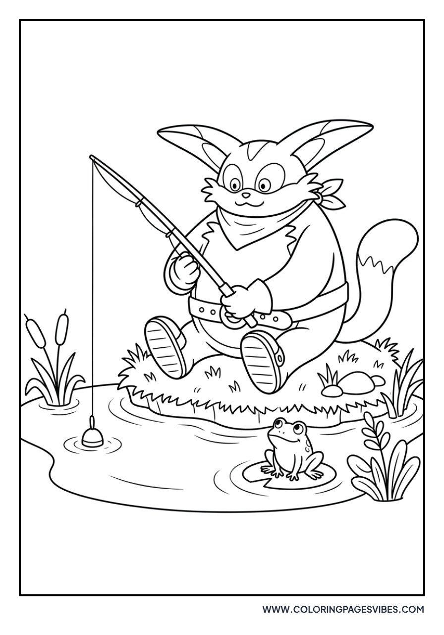 Big the Cat and Froggy
