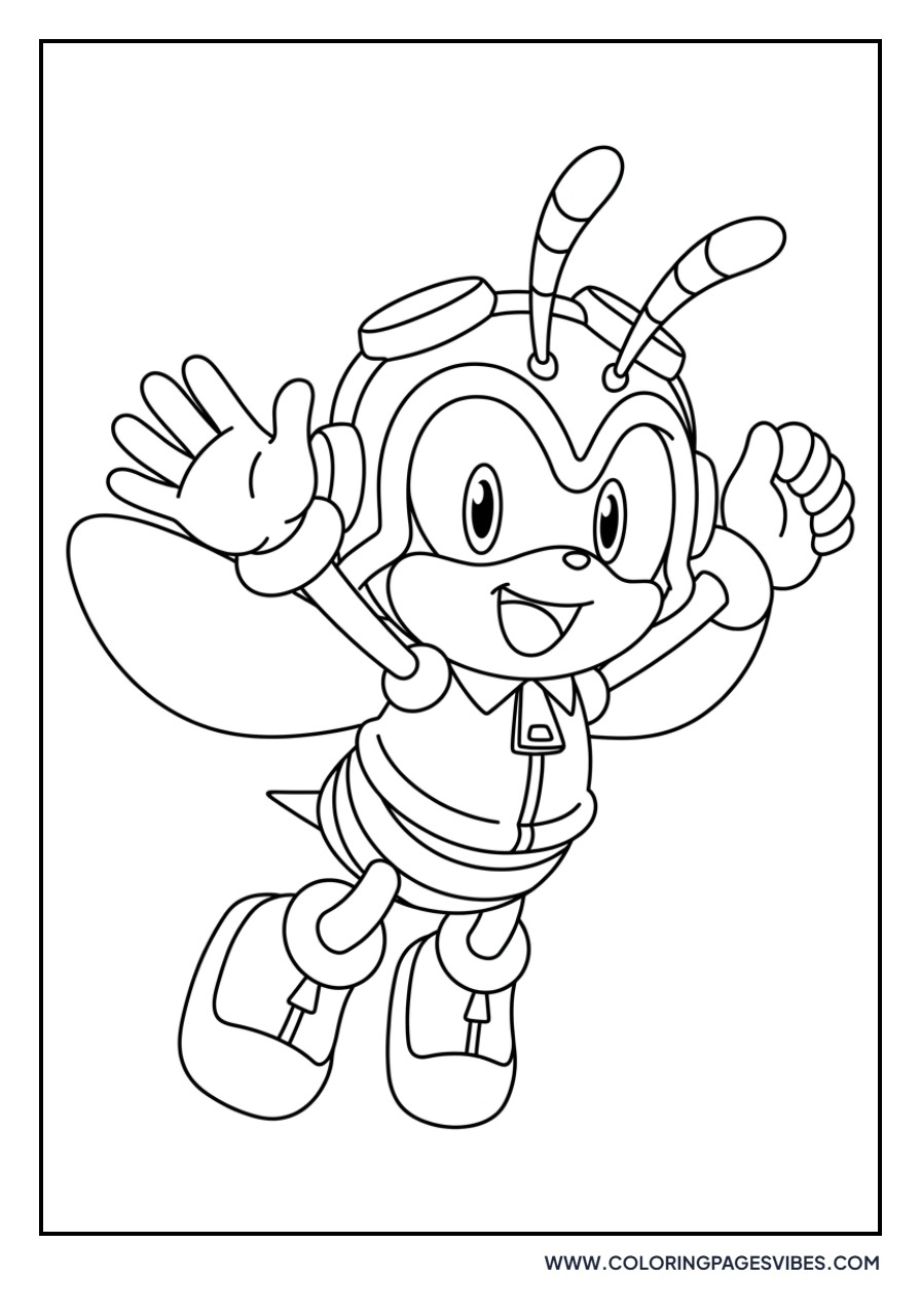 Charmy Bee Flying