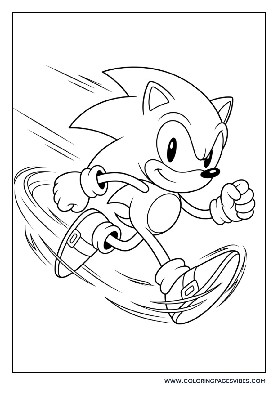 Classic Sonic Running
